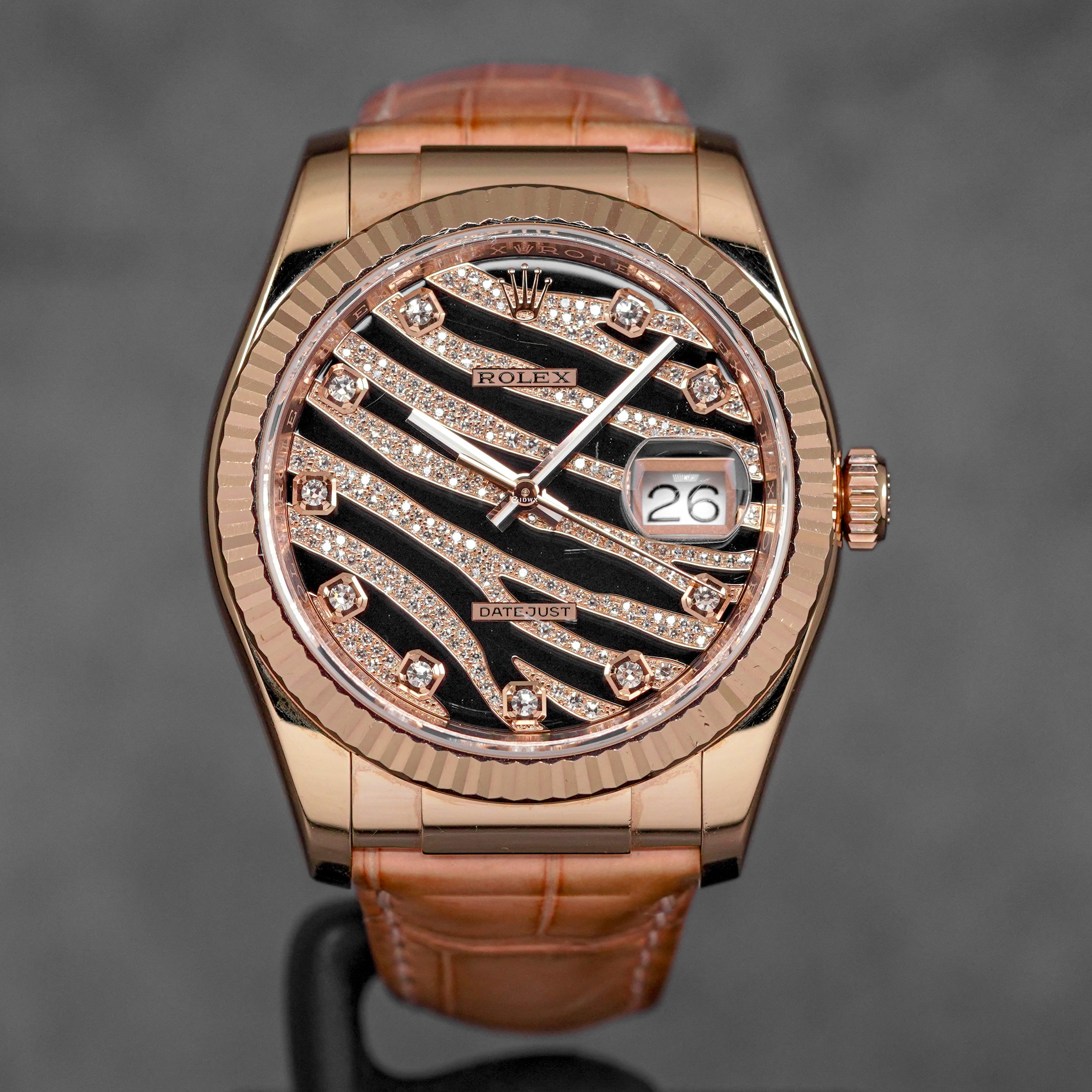 harga rolex datejust 36 zebra diamond indonesia