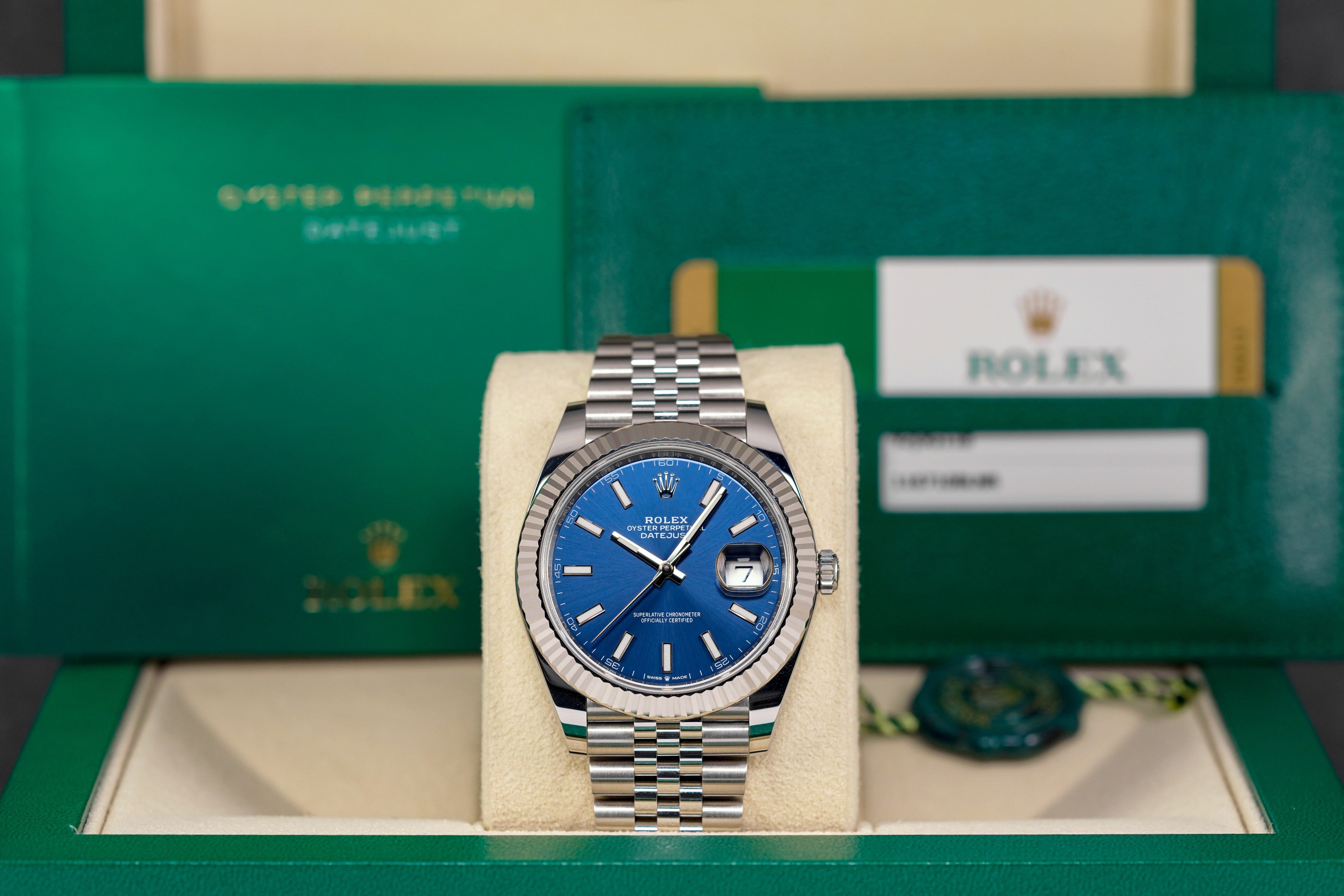 harga rolex datejust 41 blue indonesia