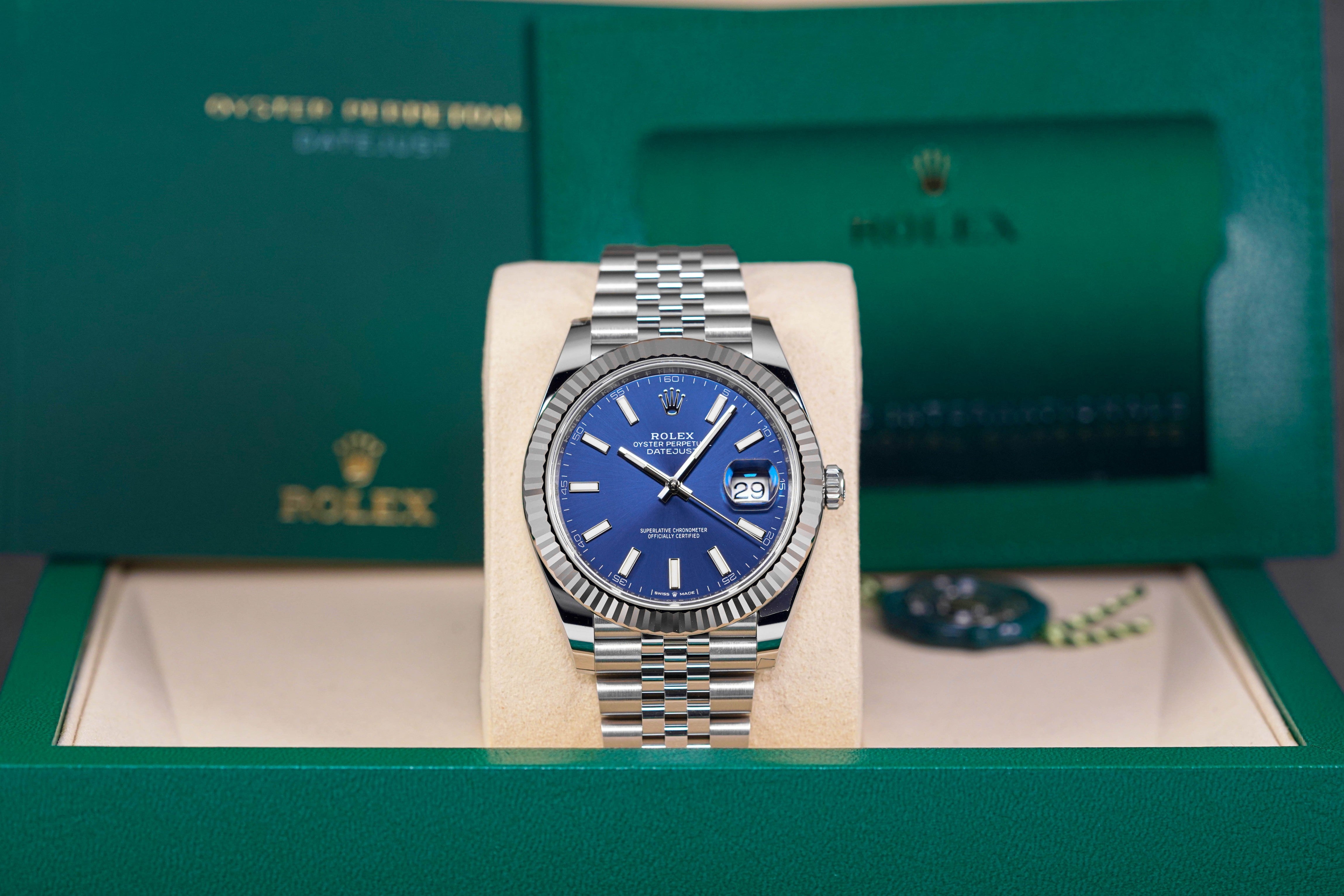 harga rolex datejust 41 blue indonesia