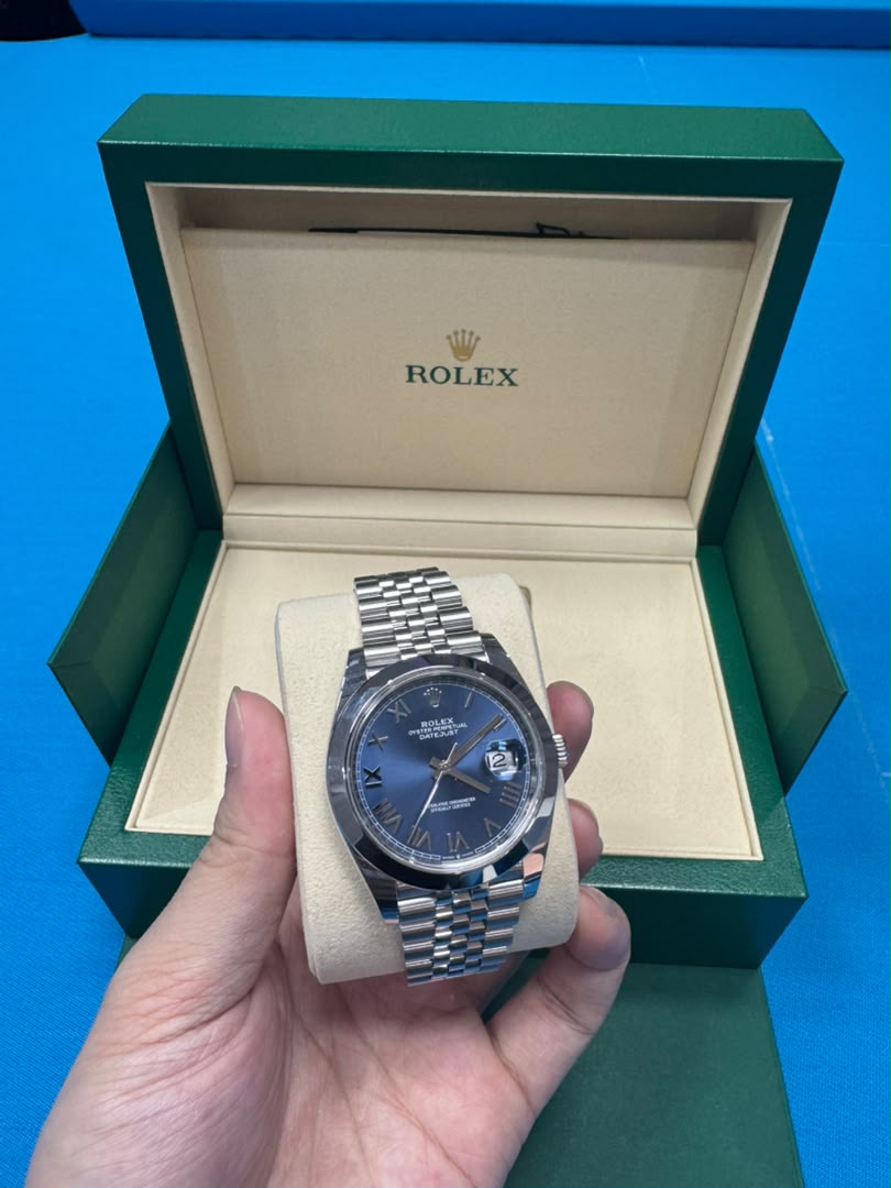 DATEJUST 41MM BLUE ROMAN DIAL (2026)