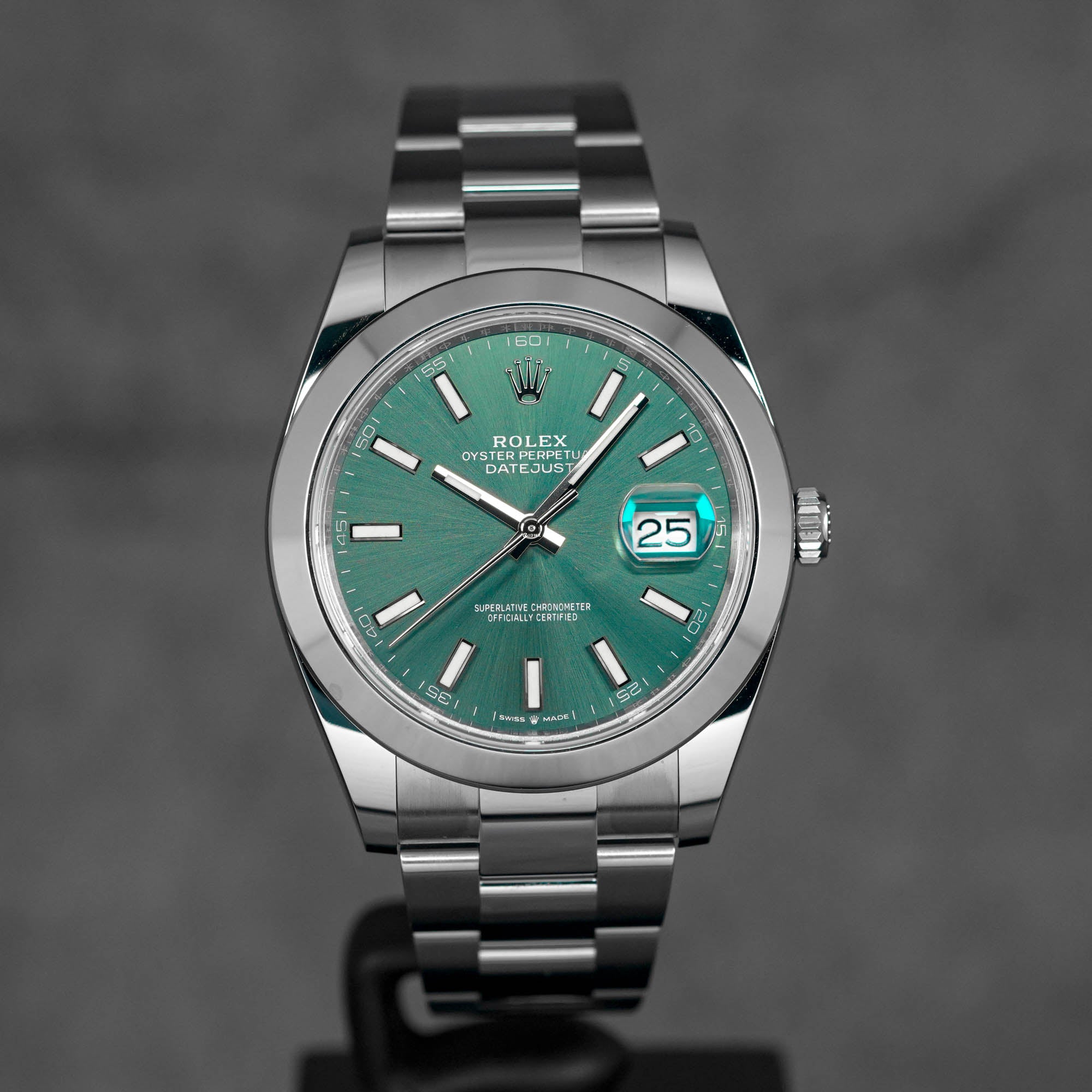 DATEJUST 41MM MINT GREEN DIAL (2026)