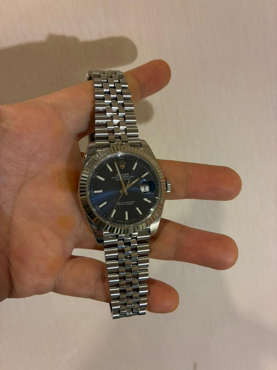 DATEJUST 41MM BLUE DIAL (2018)