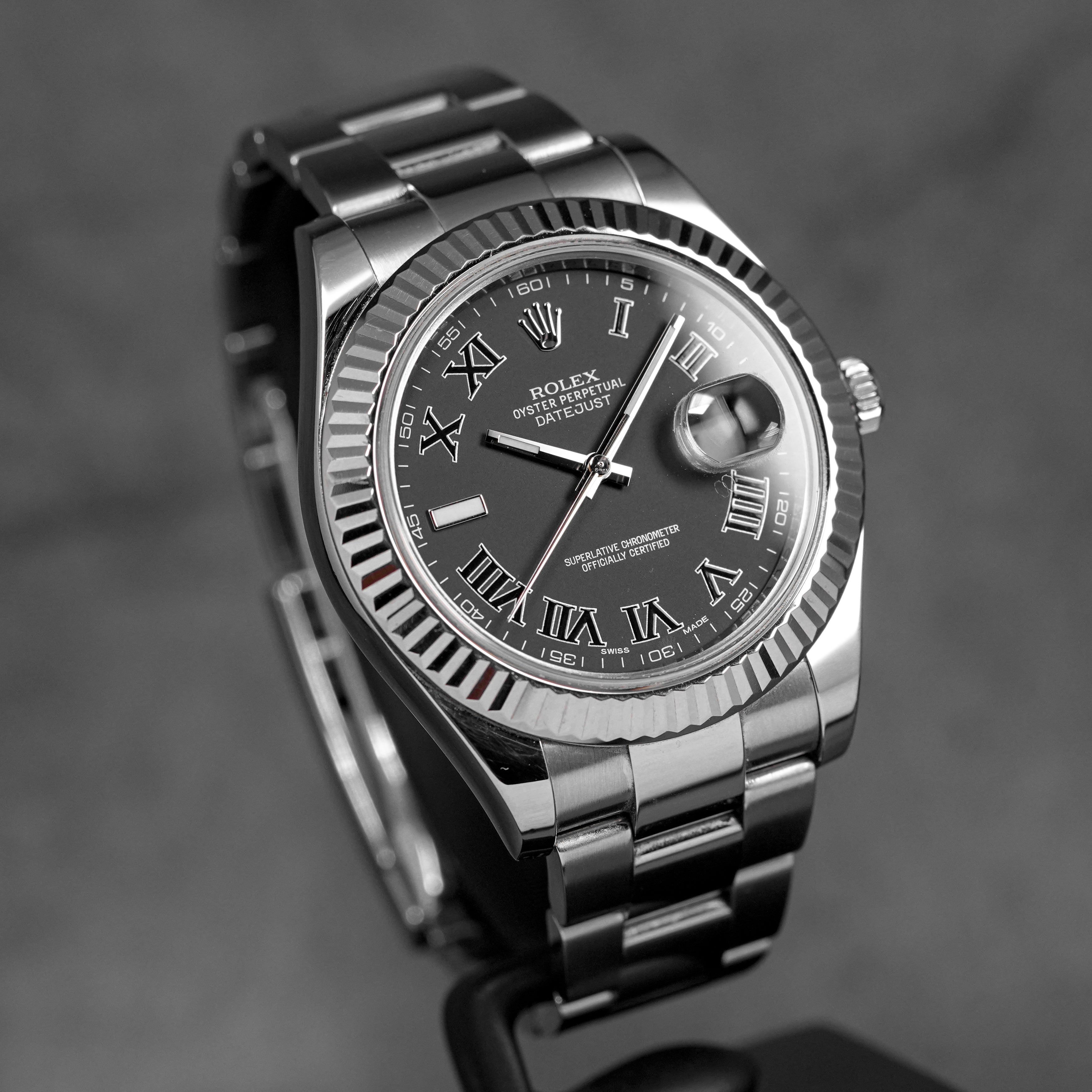 harga rolex datejust ii black roman indonesia