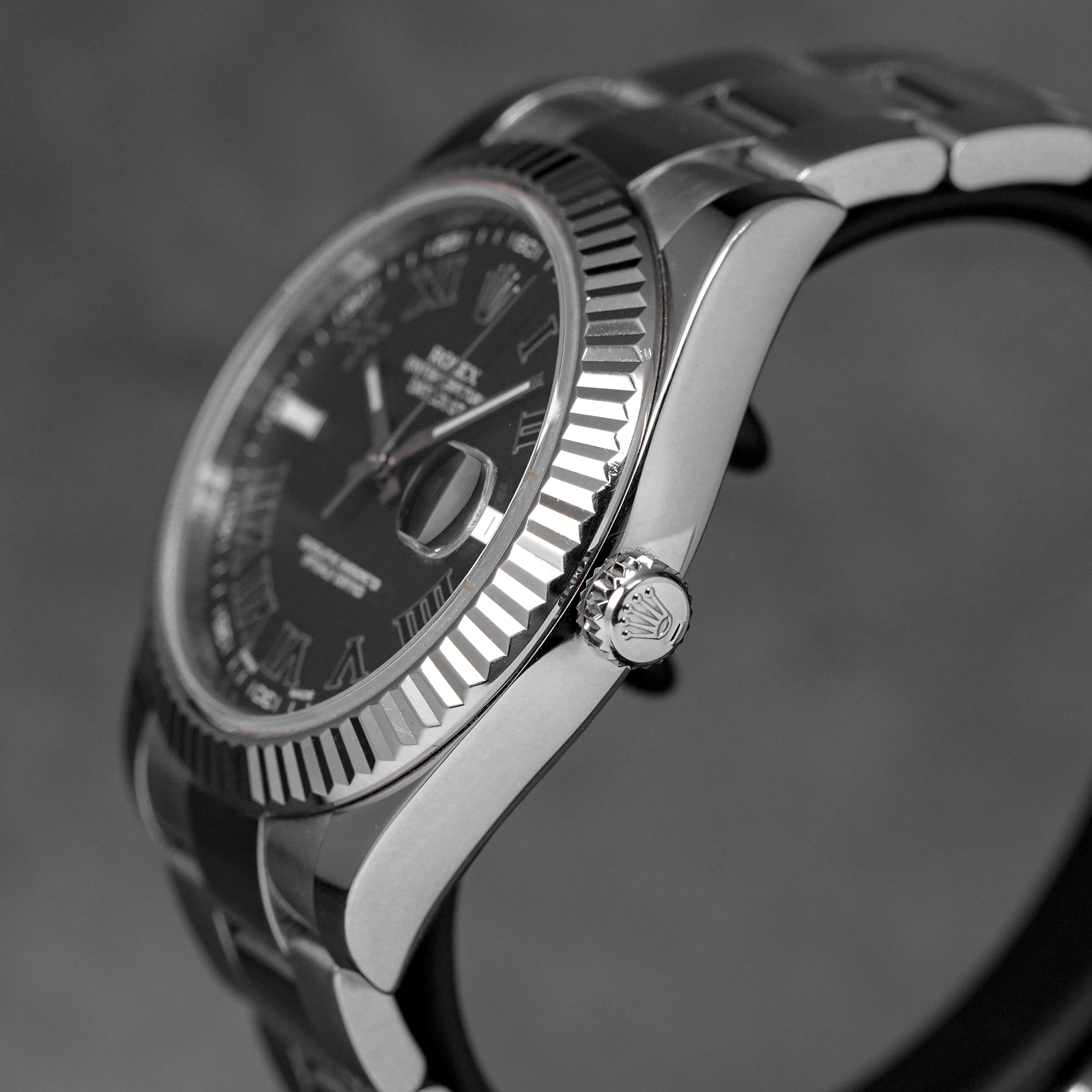 harga rolex datejust ii black roman indonesia