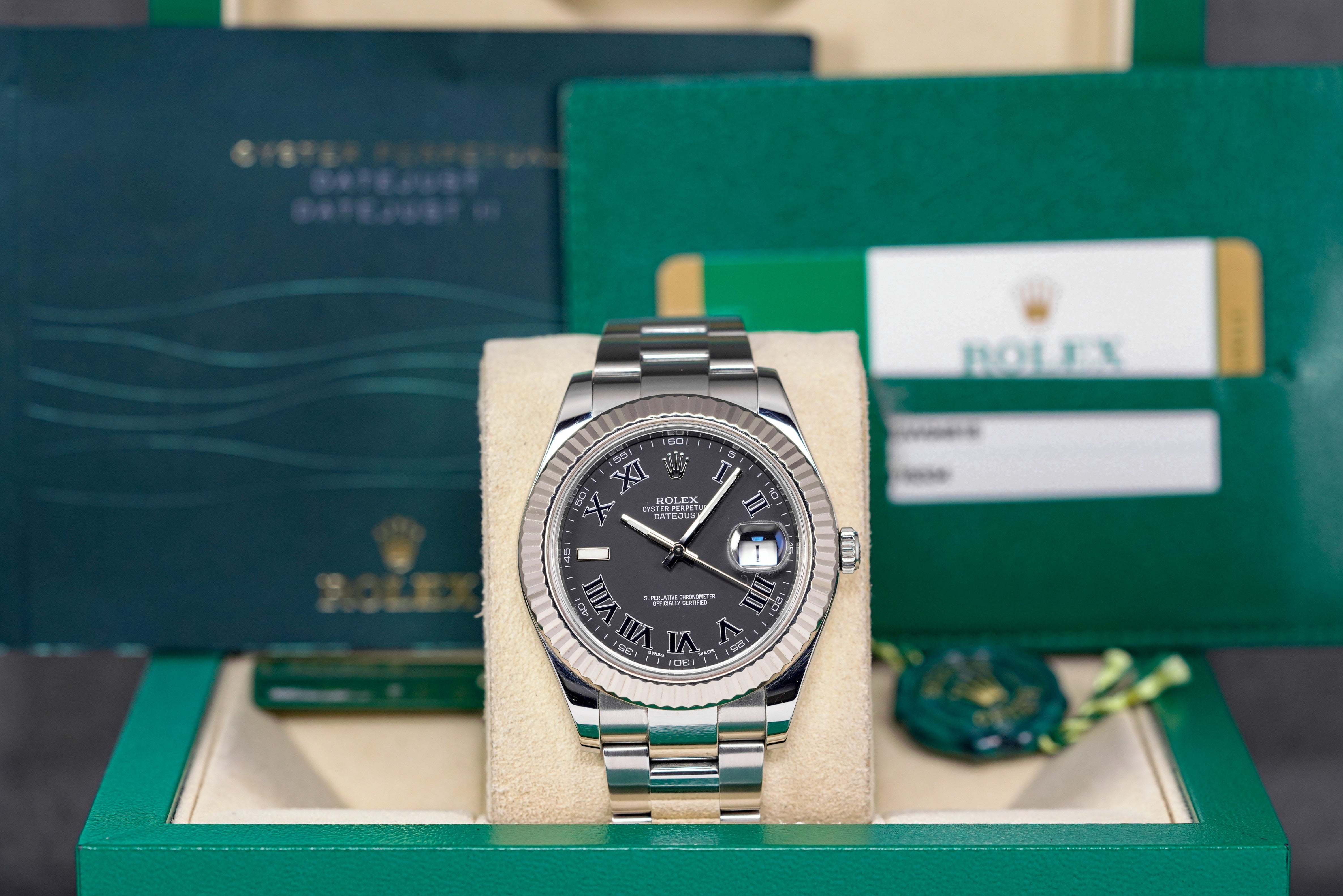 harga rolex datejust ii black roman indonesia