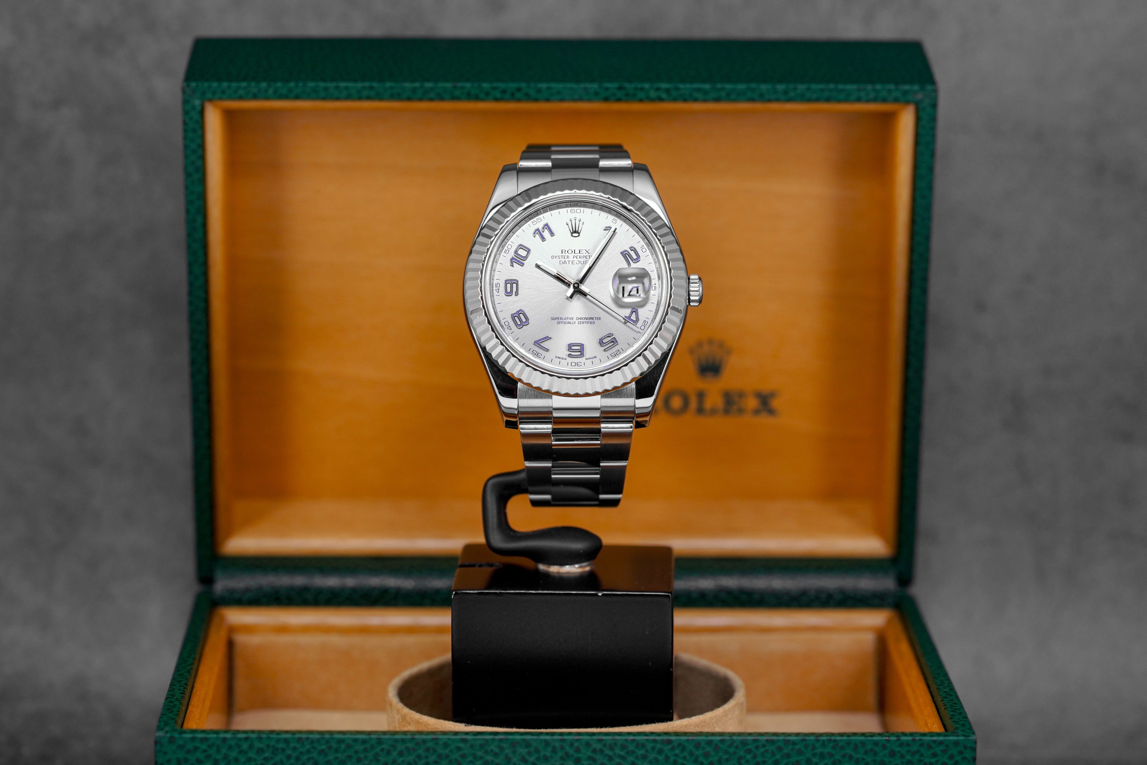 harga rolex datejust ii silver arabic indonesia