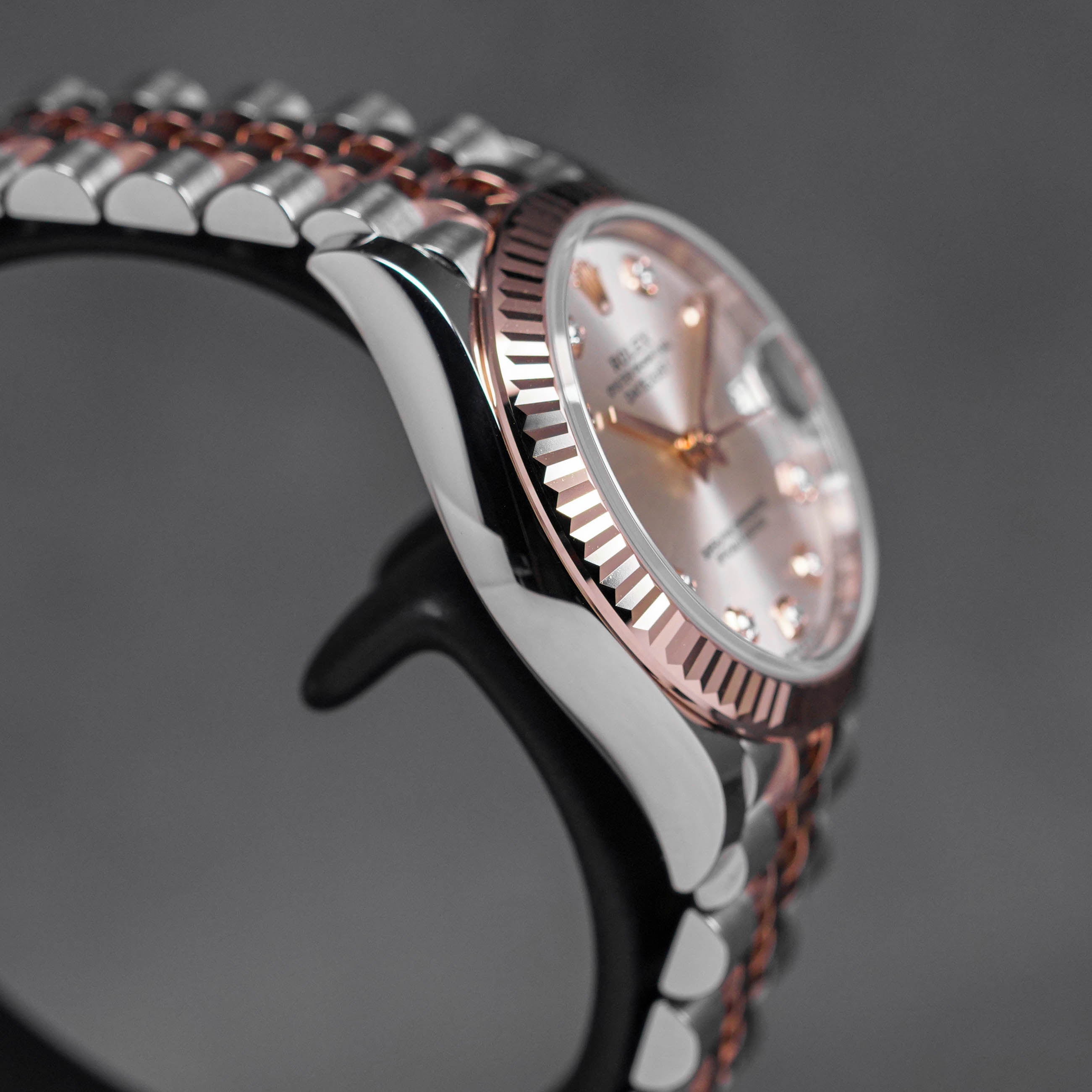 harga rolex daterjust 31 twotone rosegold diamond indonesia terbaru