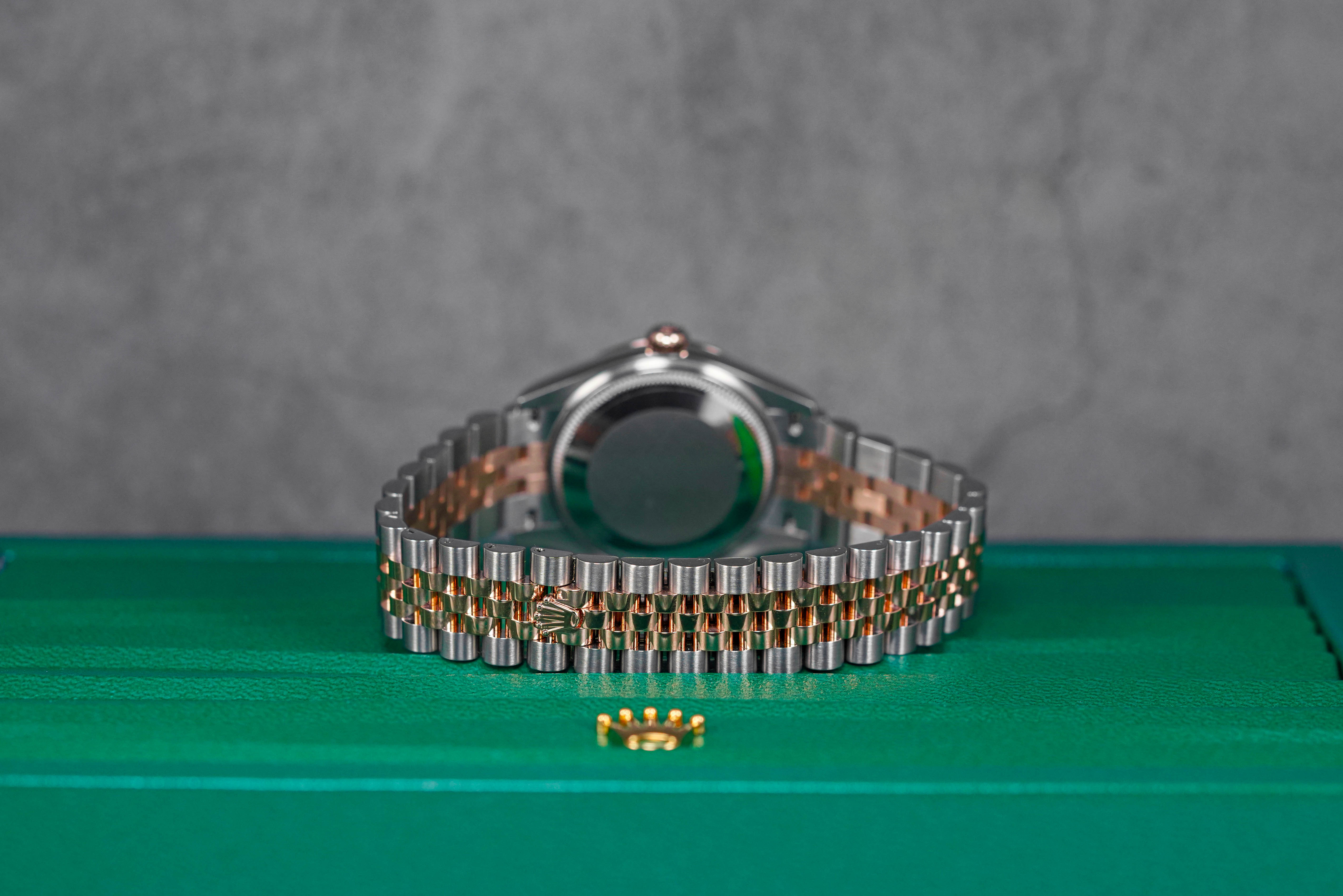 harga rolex daterjust 31 twotone rosegold diamond indonesia terbaru