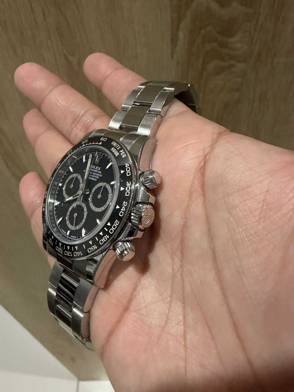 DAYTONA BLACK DIAL CERAMIC RING BEZEL (2024)