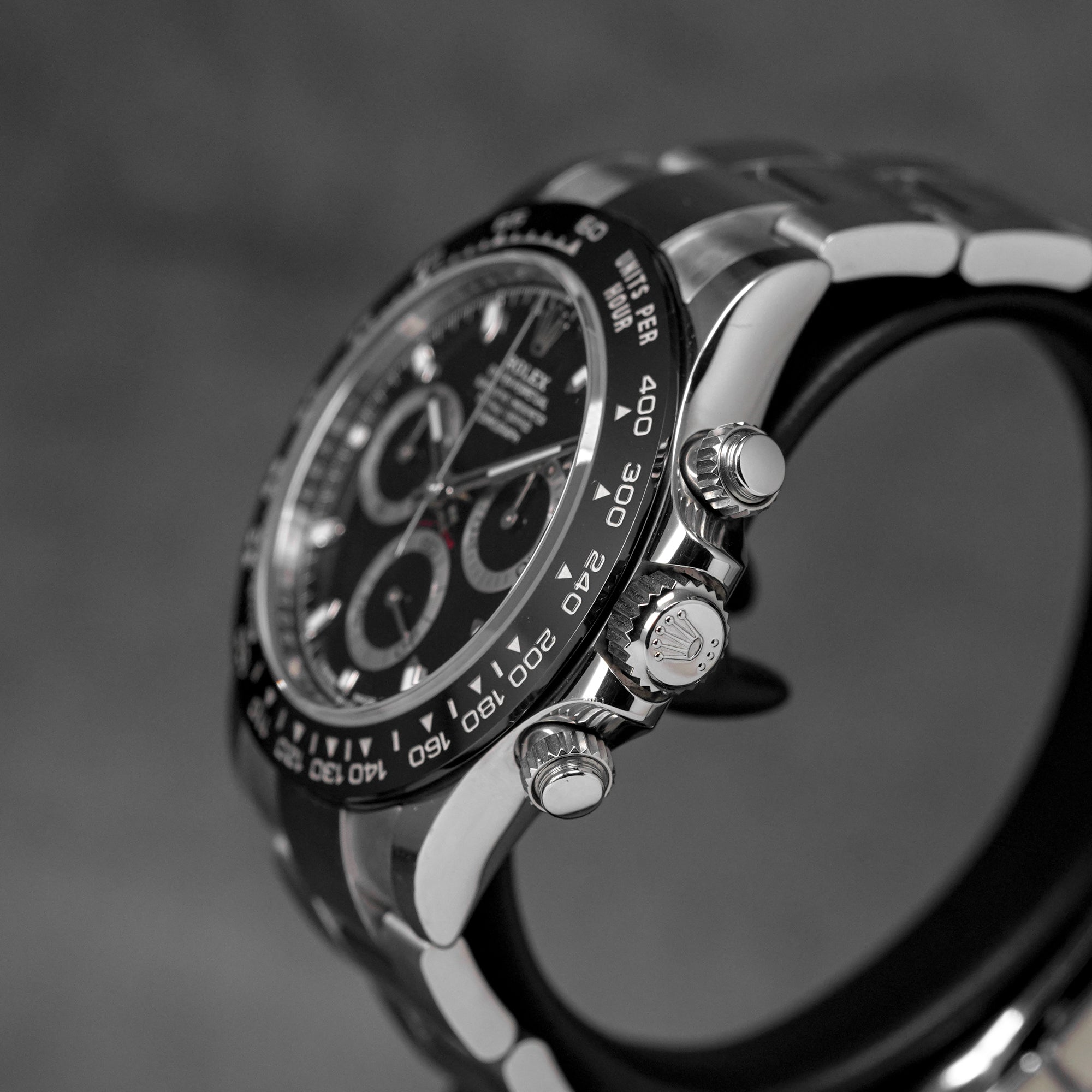 DAYTONA STEEL BLACK DIAL CERAMIC BEZEL (2021)