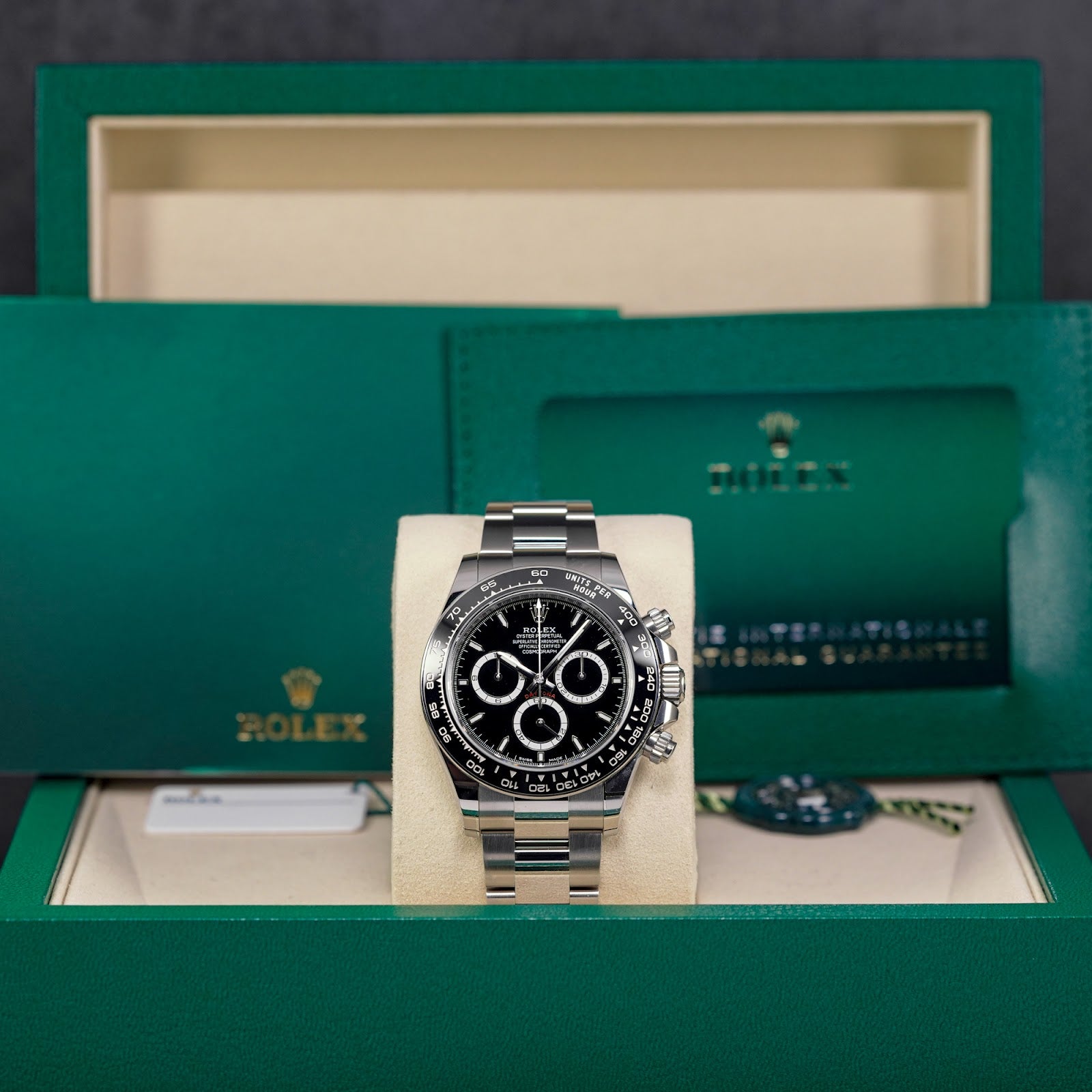 DAYTONA BLACK DIAL CERAMIC RING BEZEL (2026)