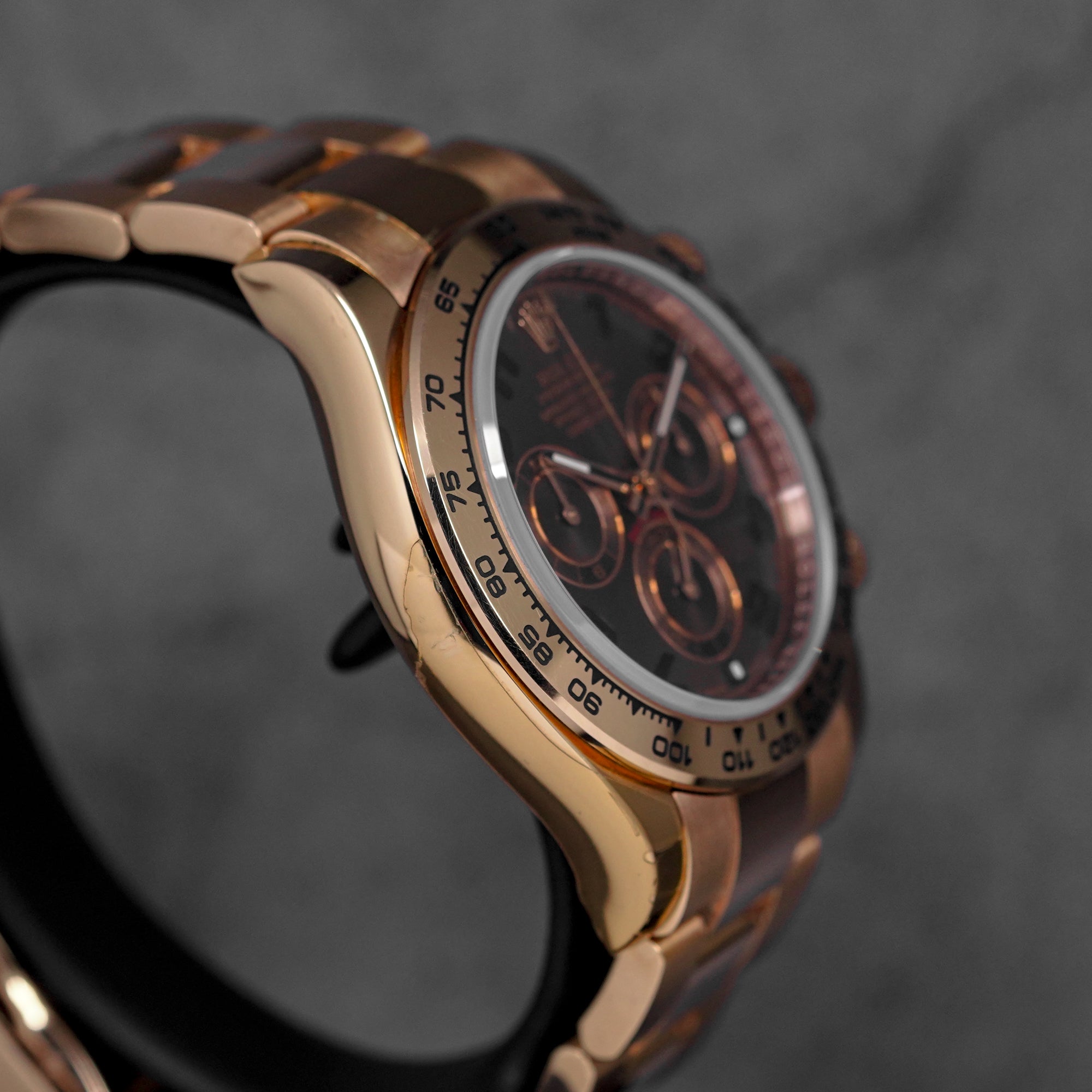 DAYTONA ROSEGOLD CHOCO ARABIC DIAL (WATCH ONLY)
