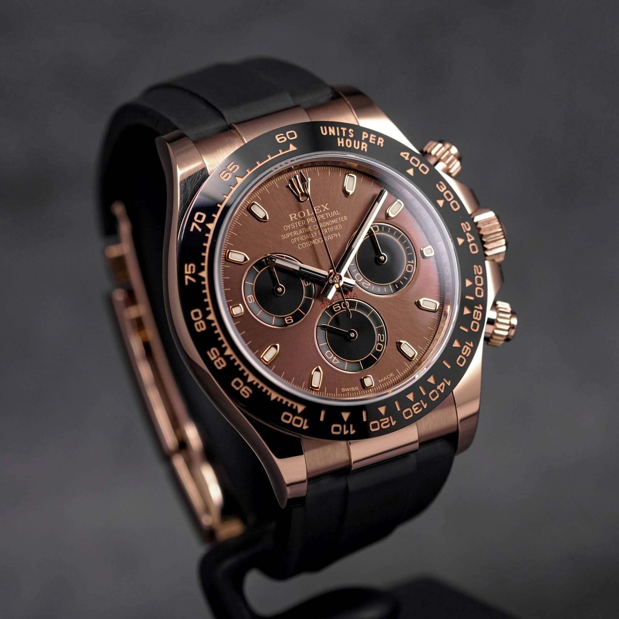 DAYTONA OYSTERFLEX ROSEGOLD CHOCO DIAL (2021)