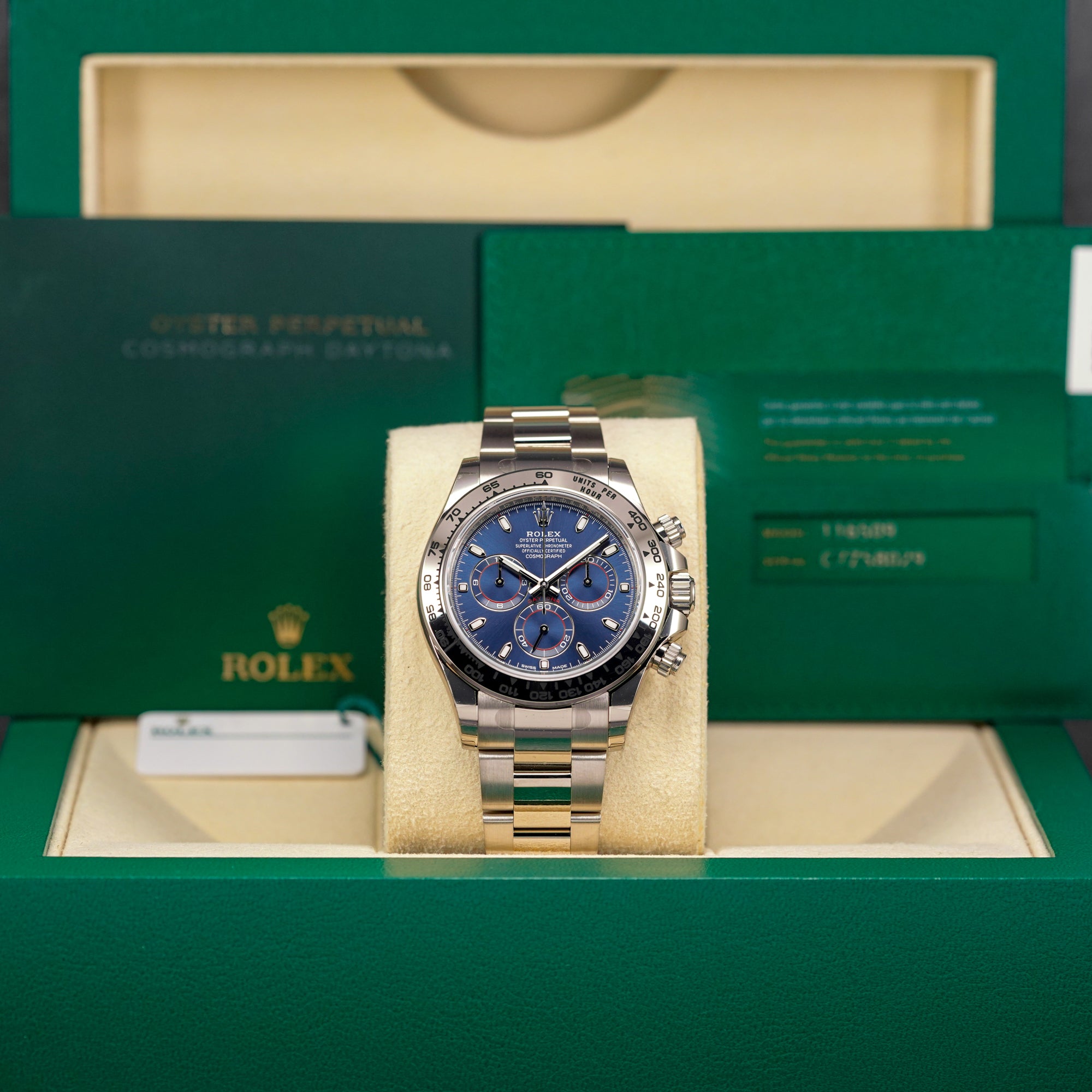 DAYTONA WHITEGOLD 'JOHN MAYER' BLUE DIAL (2021)