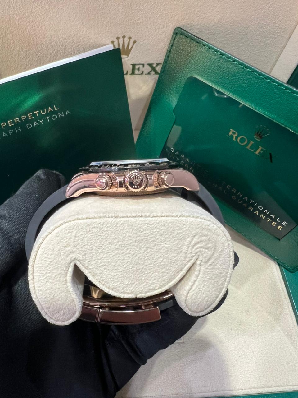 DAYTONA OYSTERFLEX ROSEGOLD BLACK DIAL (2022)
