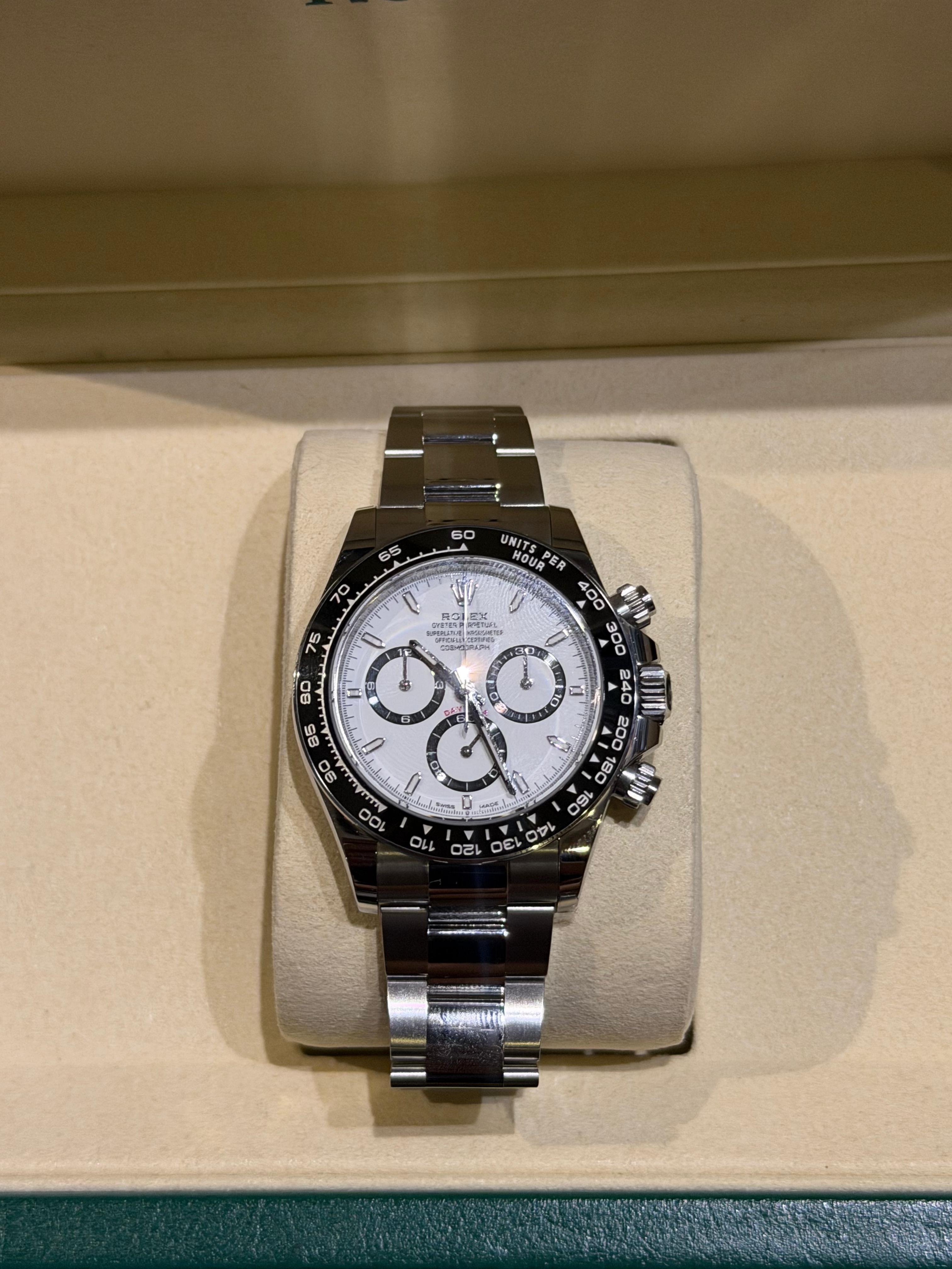 DAYTONA WHITE PANDA CERAMIC RING BEZEL (2026)