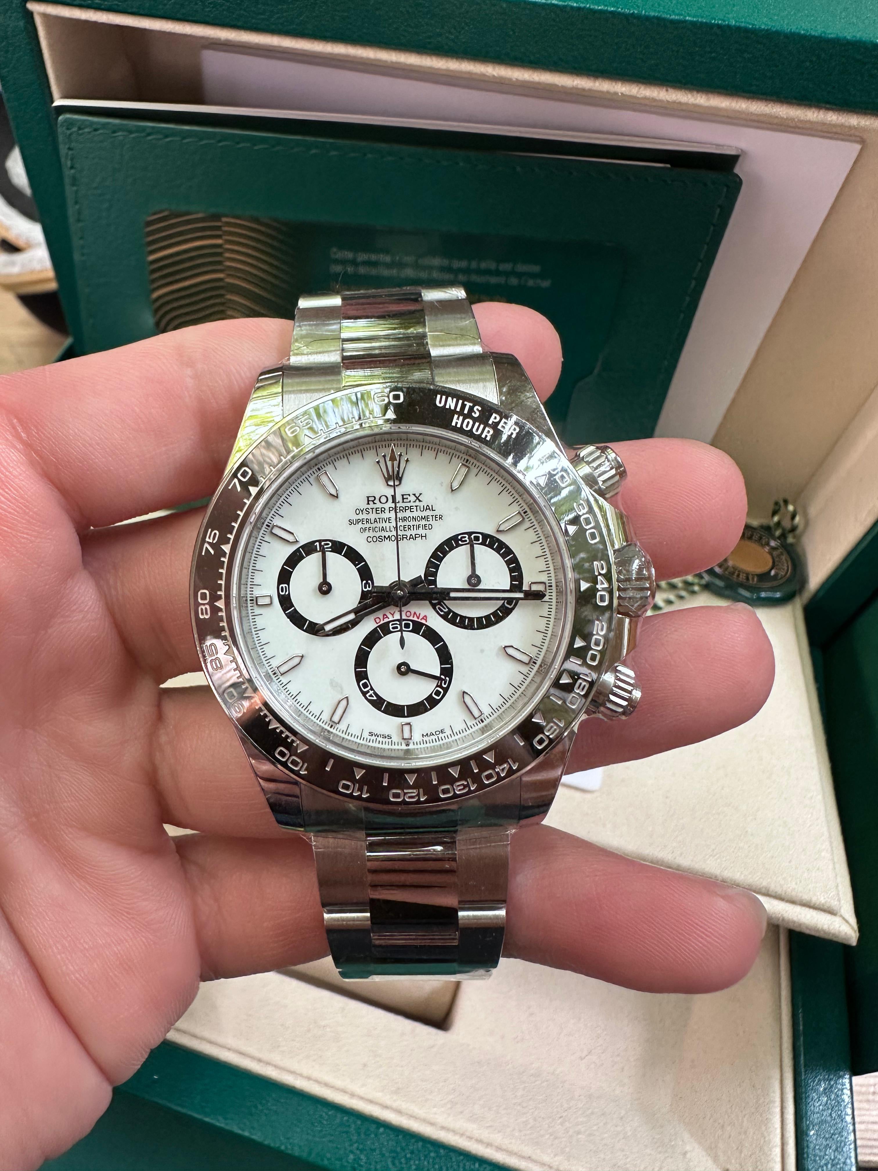 DAYTONA WHITE PANDA CERAMIC RING BEZEL (2026)