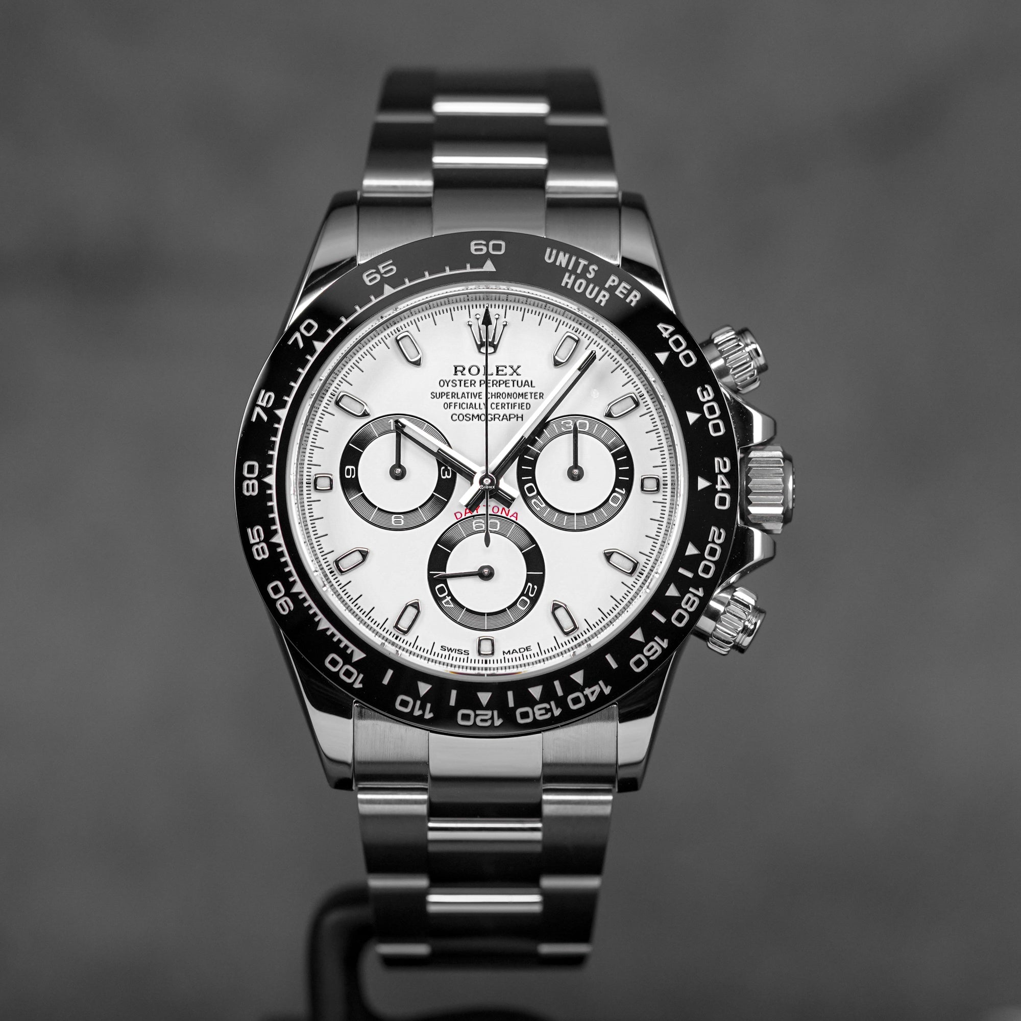 DAYTONA WHITE PANDA DIAL CERAMIC BEZEL (2018)