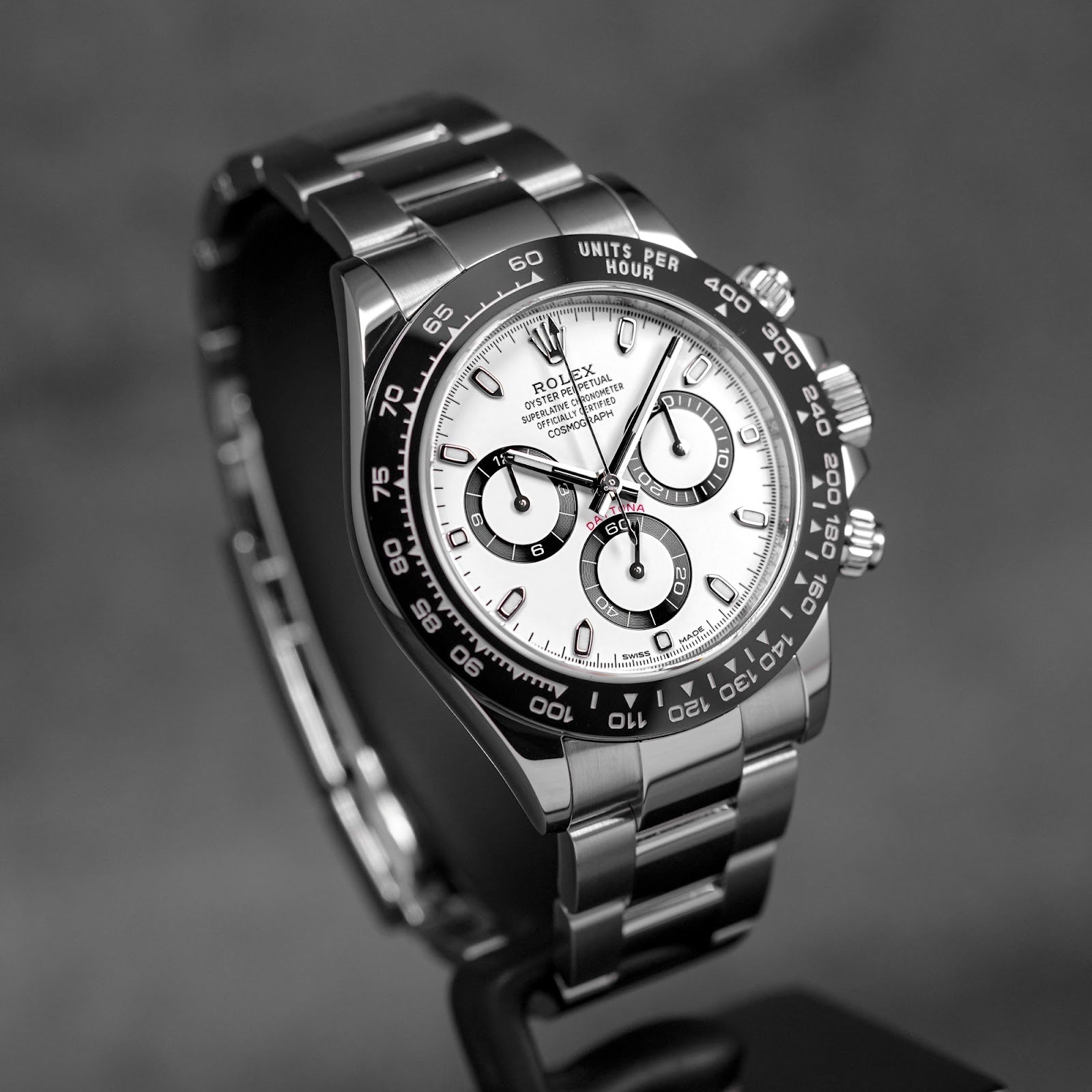 DAYTONA WHITE PANDA DIAL CERAMIC BEZEL (2018)