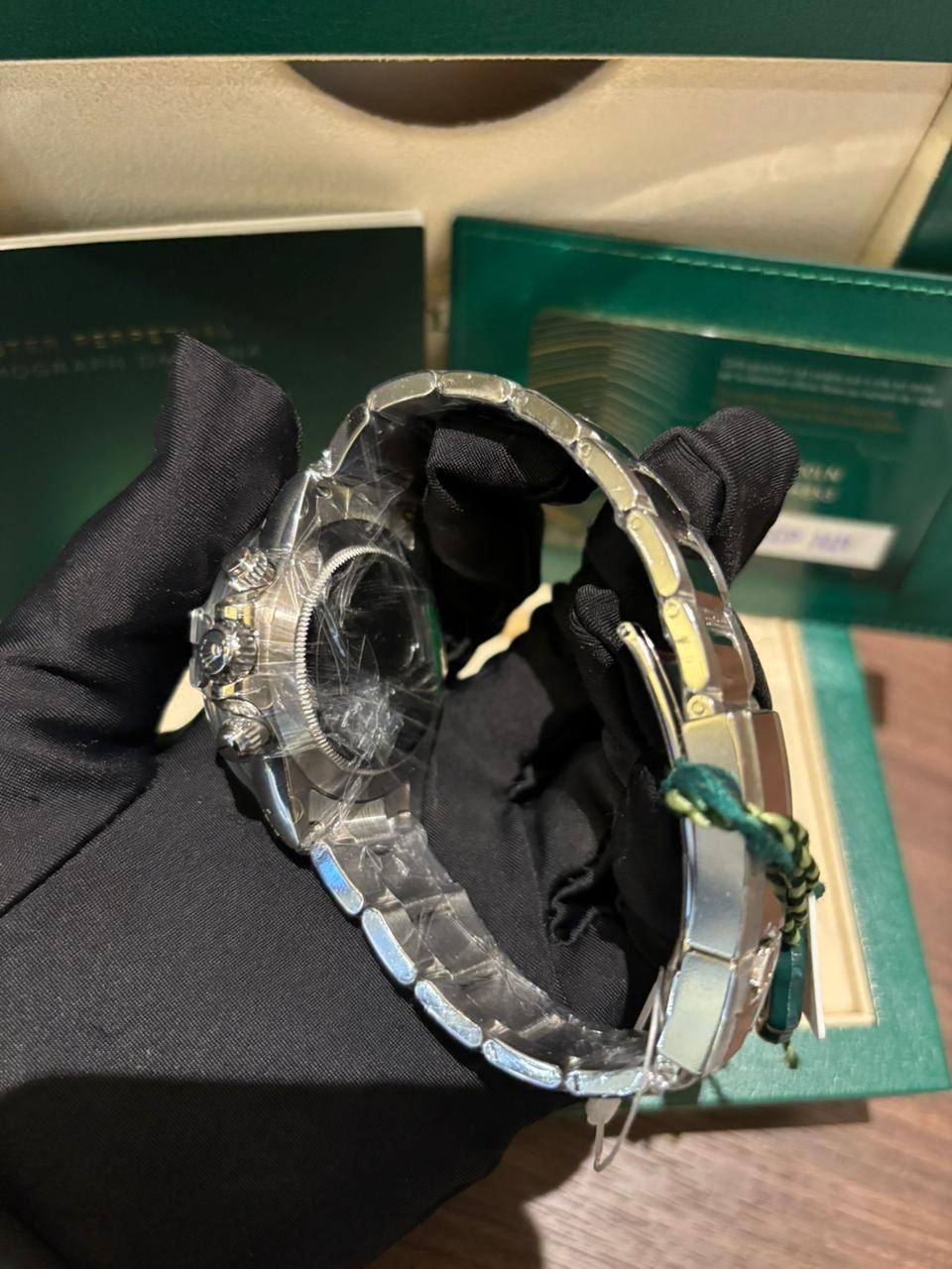 DAYTONA STEEL BLACK DIAL CERAMIC BEZEL (2021)