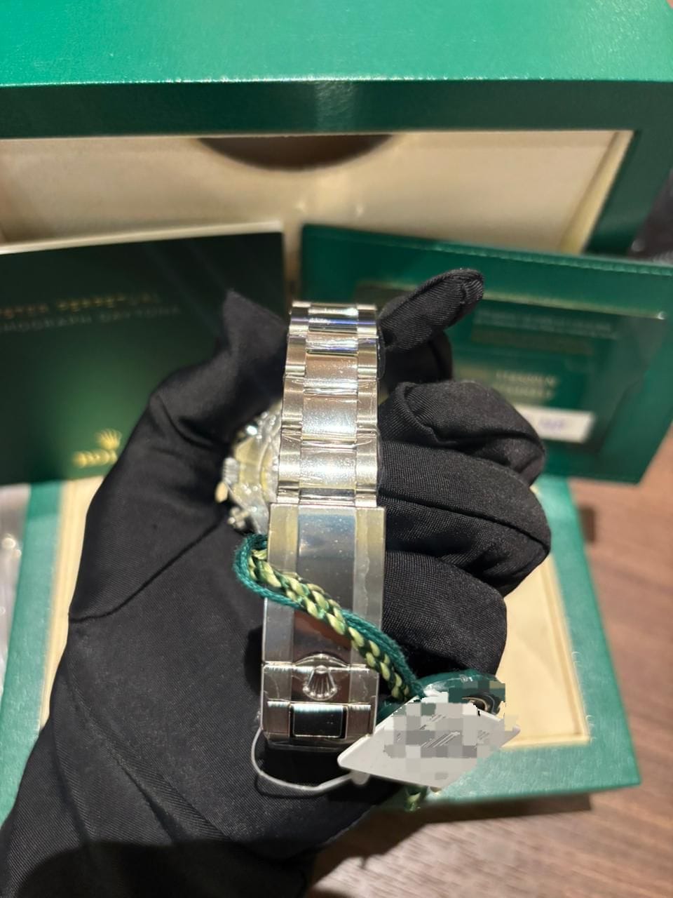 DAYTONA STEEL BLACK DIAL CERAMIC BEZEL (2021)