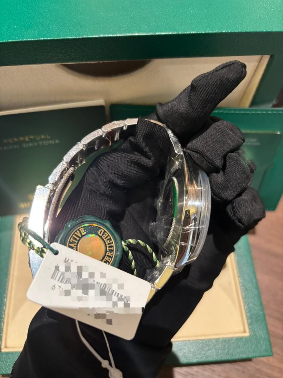 DAYTONA STEEL BLACK DIAL CERAMIC BEZEL (2021)