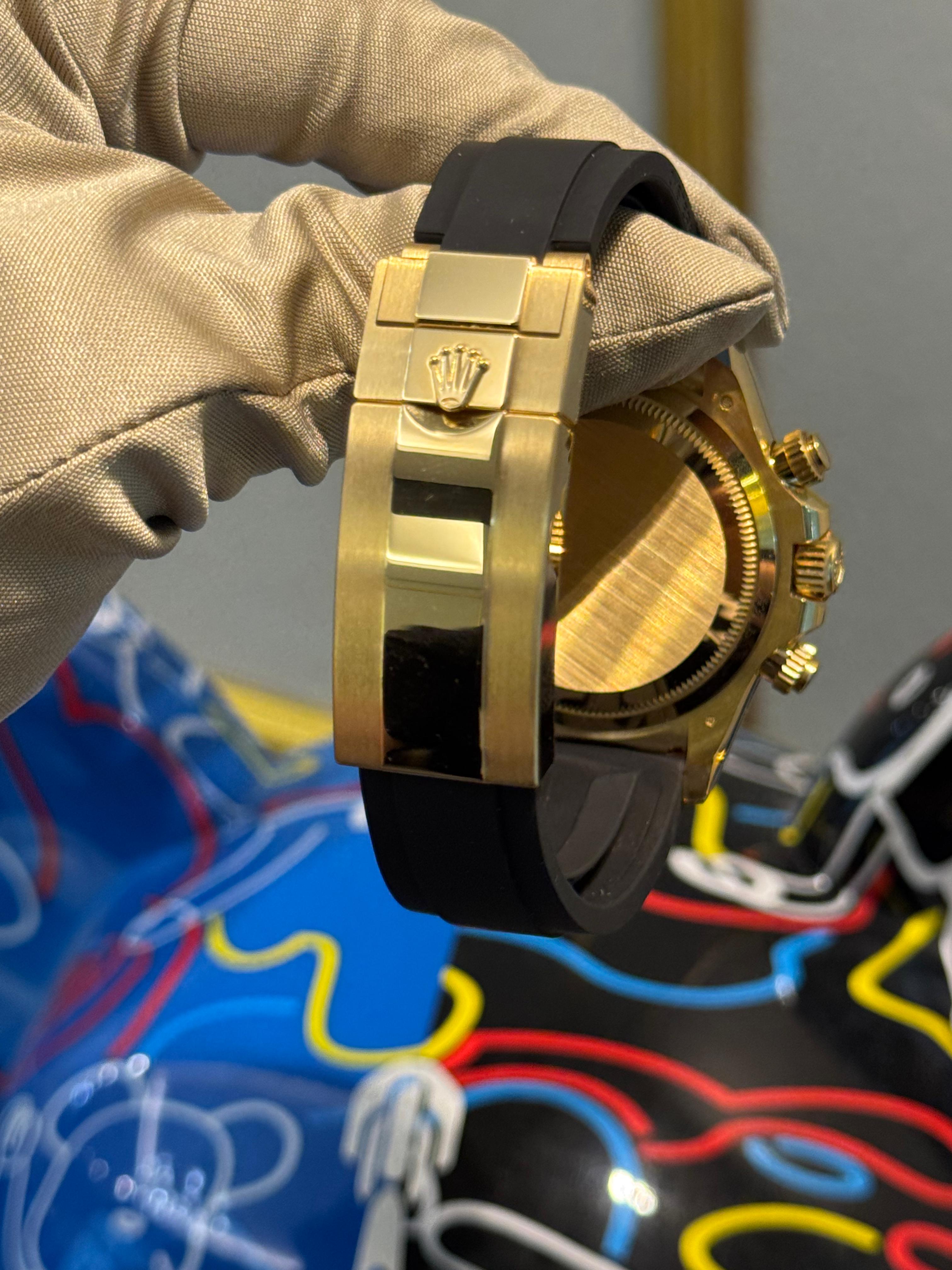 DAYTONA OYSTERFLEX YELLOWGOLD TIFFANY DIAL RING BEZEL (2026)