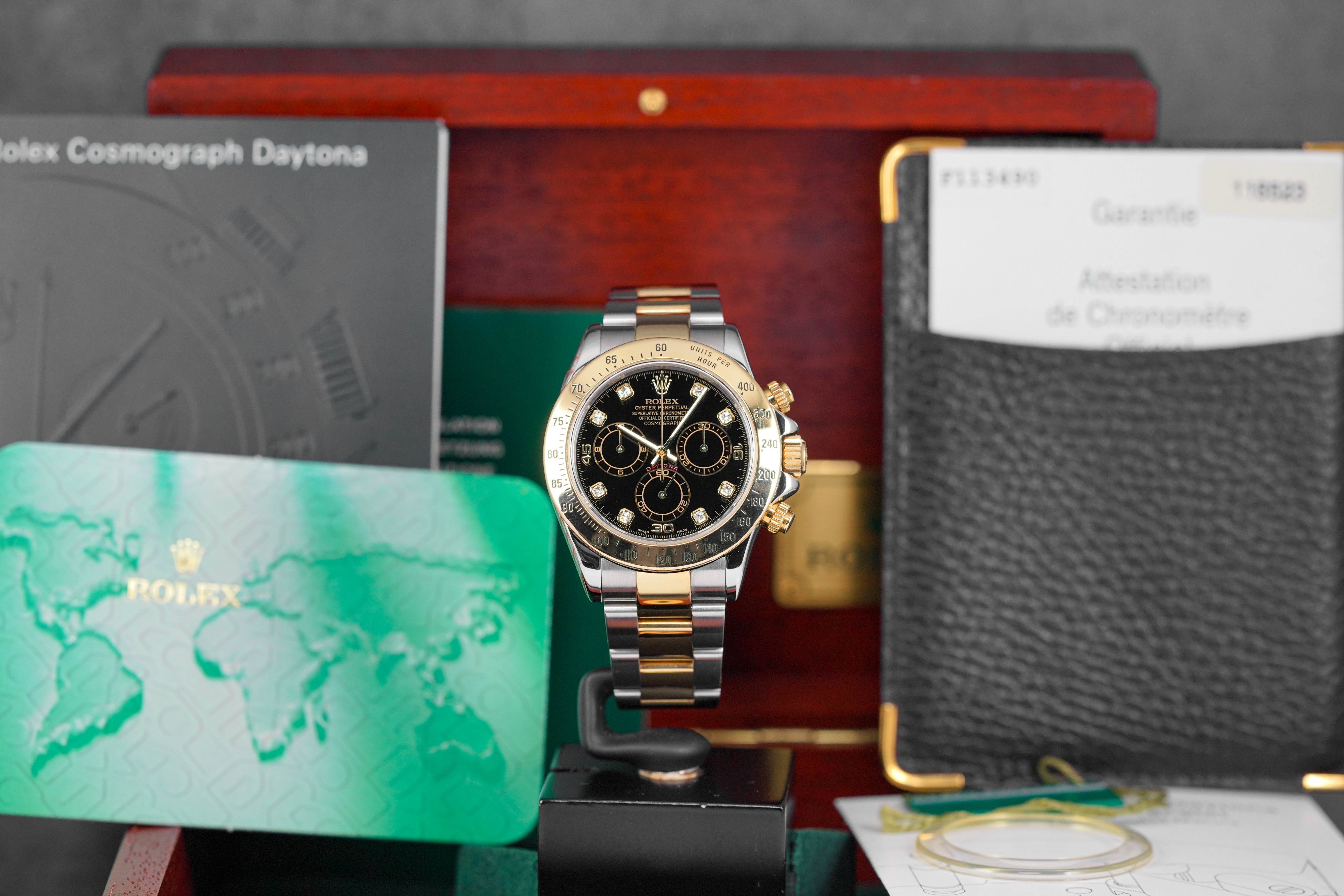 harga rolex daytona yellowgold black diamond indonesia