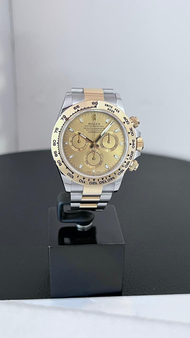 DAYTONA TWOTONE YELLOWGOLD CHAMPAGNE DIAL (2022)