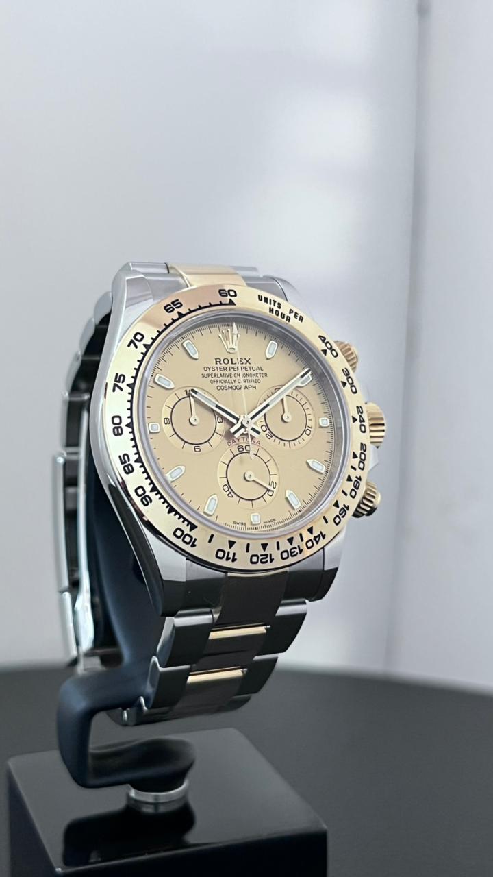 DAYTONA TWOTONE YELLOWGOLD CHAMPAGNE DIAL (2022)