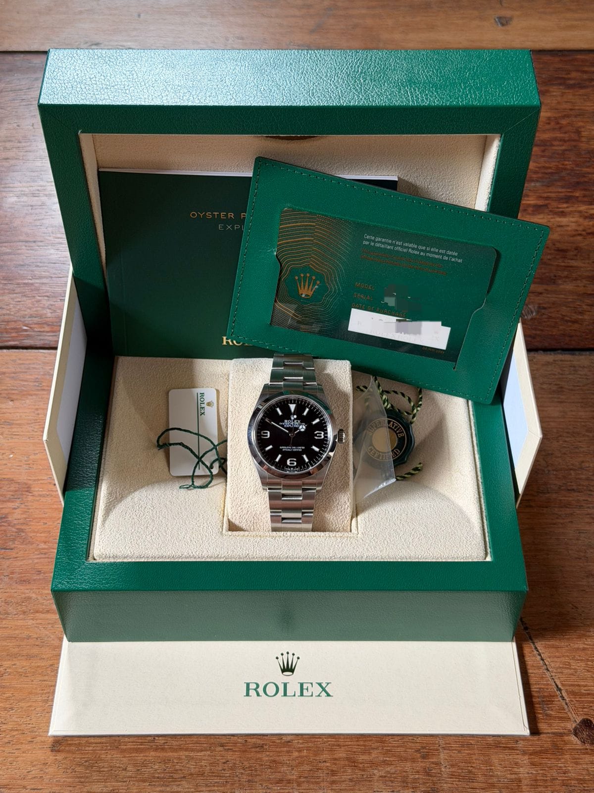 EXPLORER-I 36MM BLACK DIAL (2024)