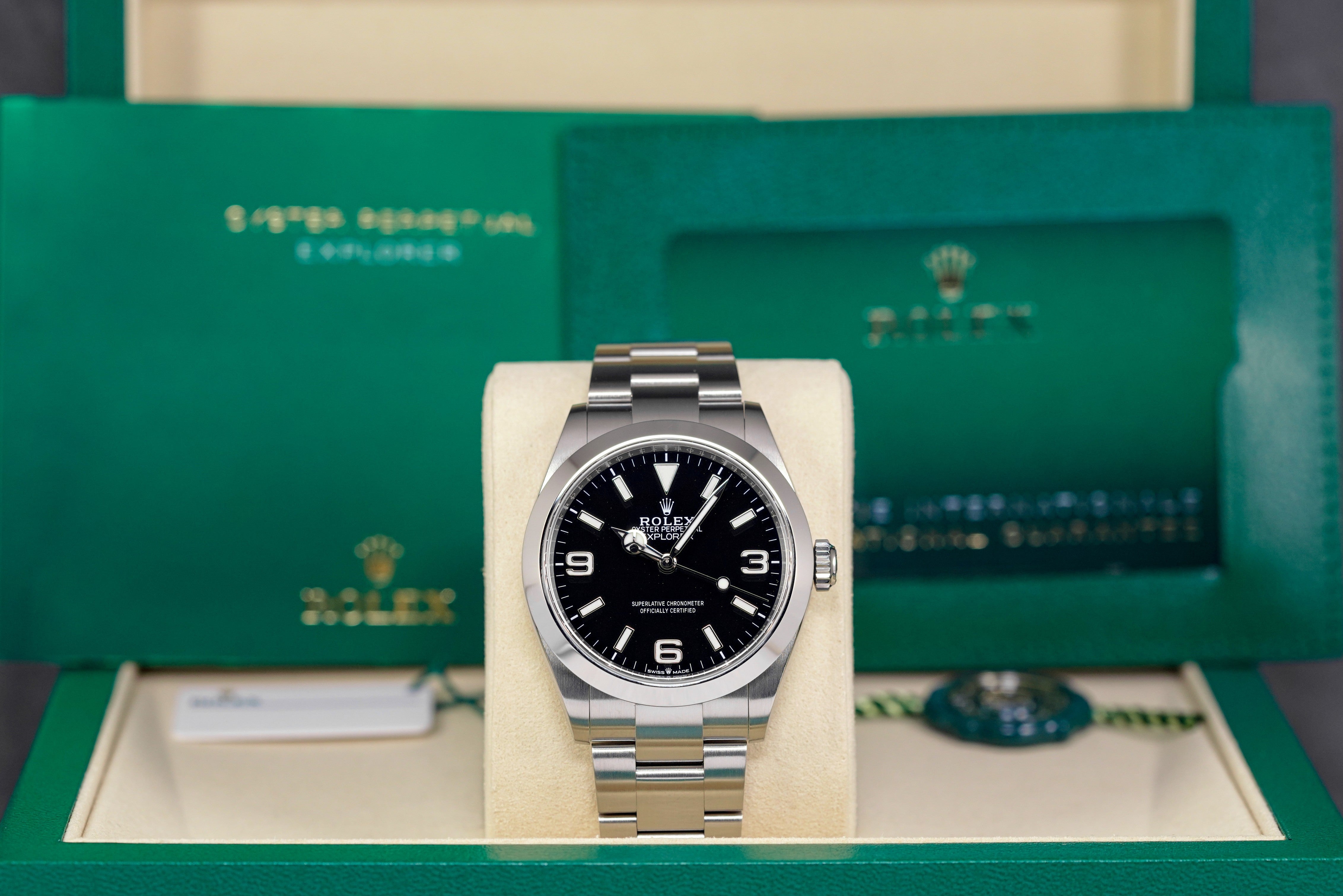 harga rolex explorer i 40 black indonesia