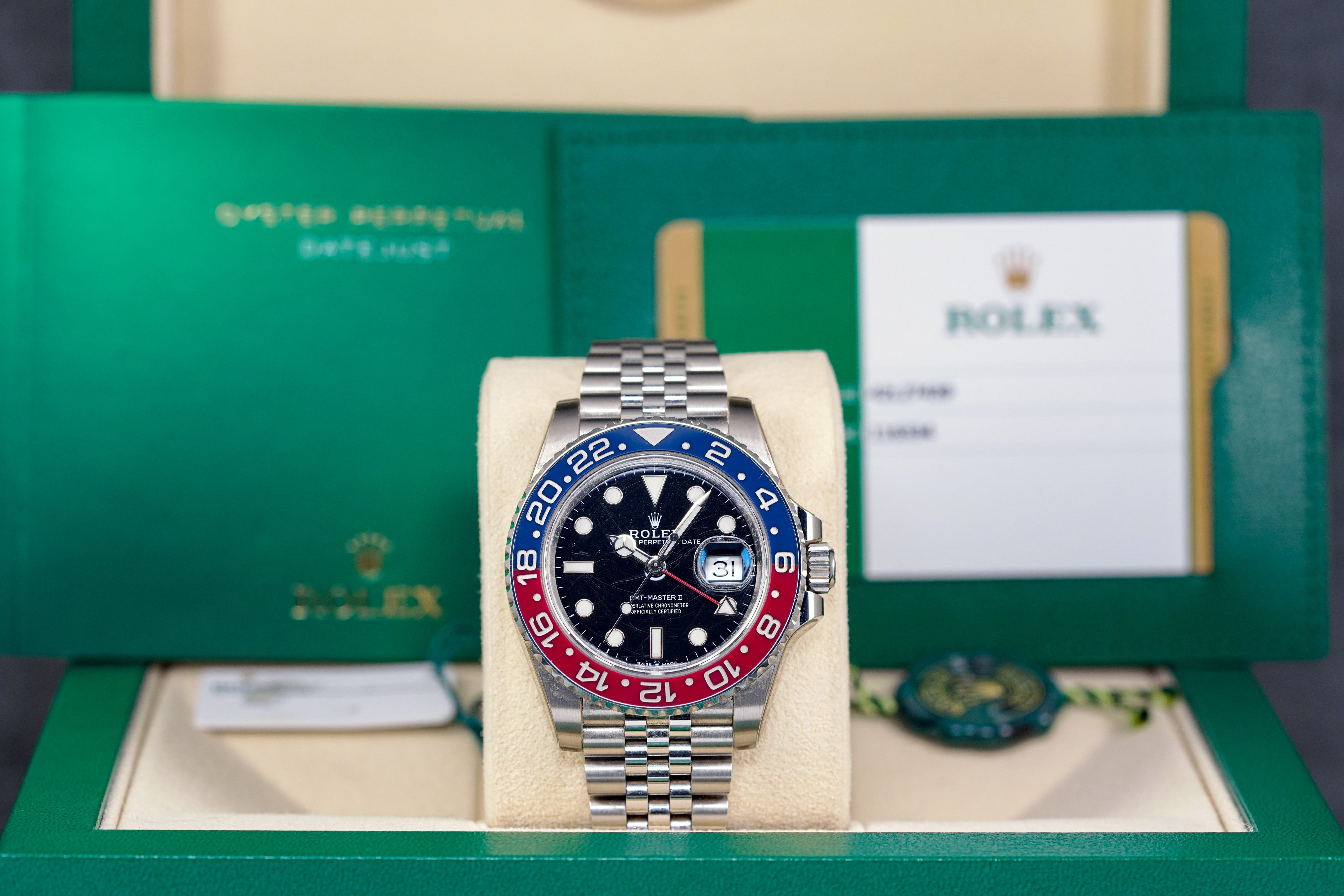 harga rolex gmt master pepsi jubilee indonesia