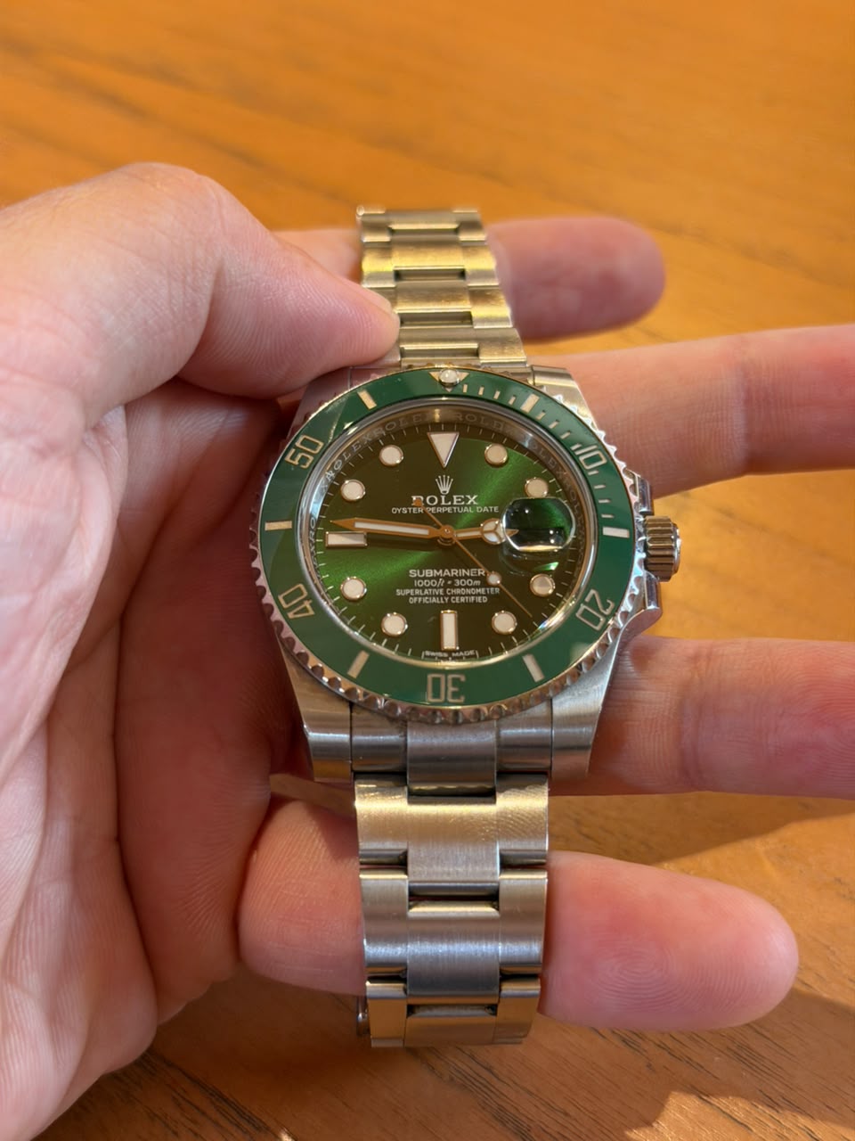 SUBMARINER DATE 40MM HULK (2019)