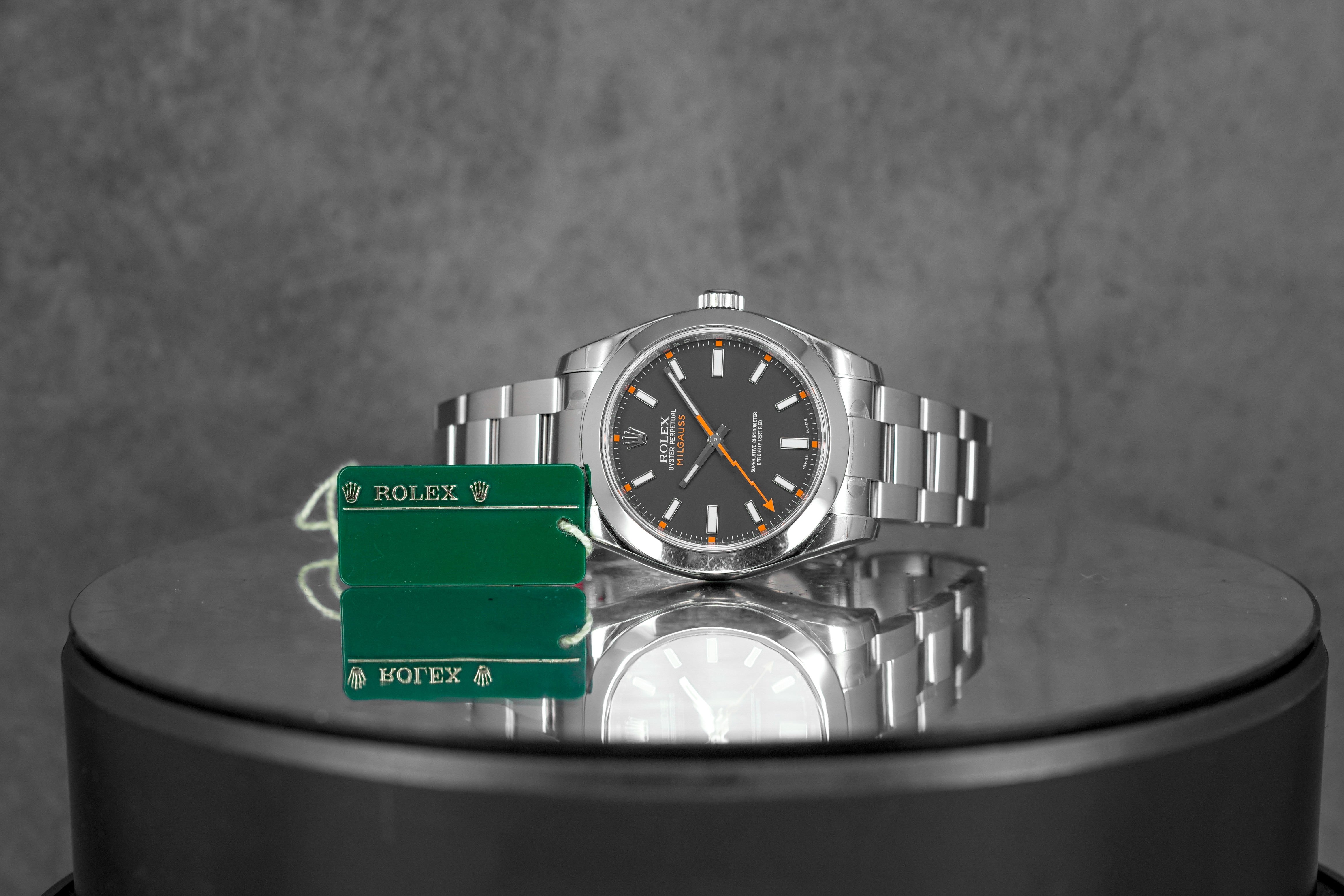 harga rolex milgauss 166400 black indonesia