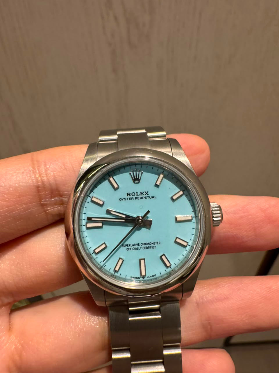 OYSTER PERPETUAL 31MM TIFFANY DIAL (2023)