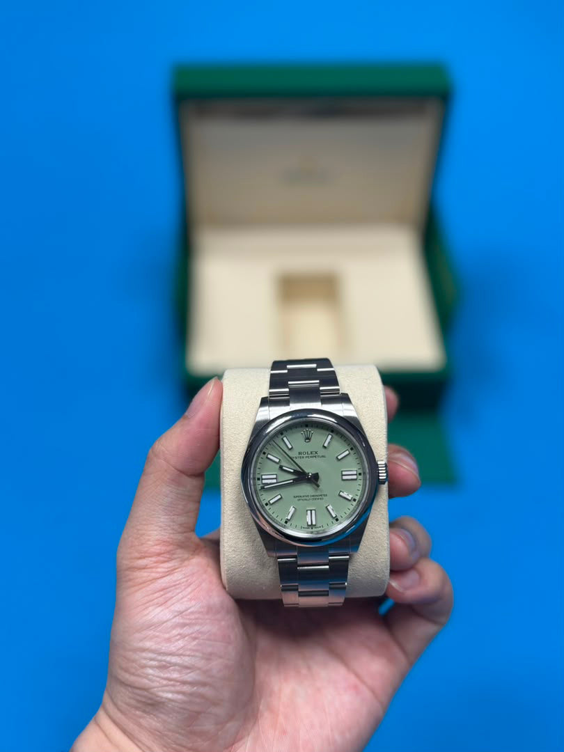 OYSTER PERPETUAL 41MM PISTACHIO DIAL (2026)