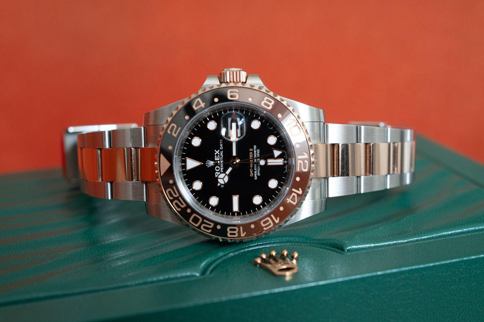 GMT MASTER-II ROOTBEER TWOTONE ROSEGOLD (2019)