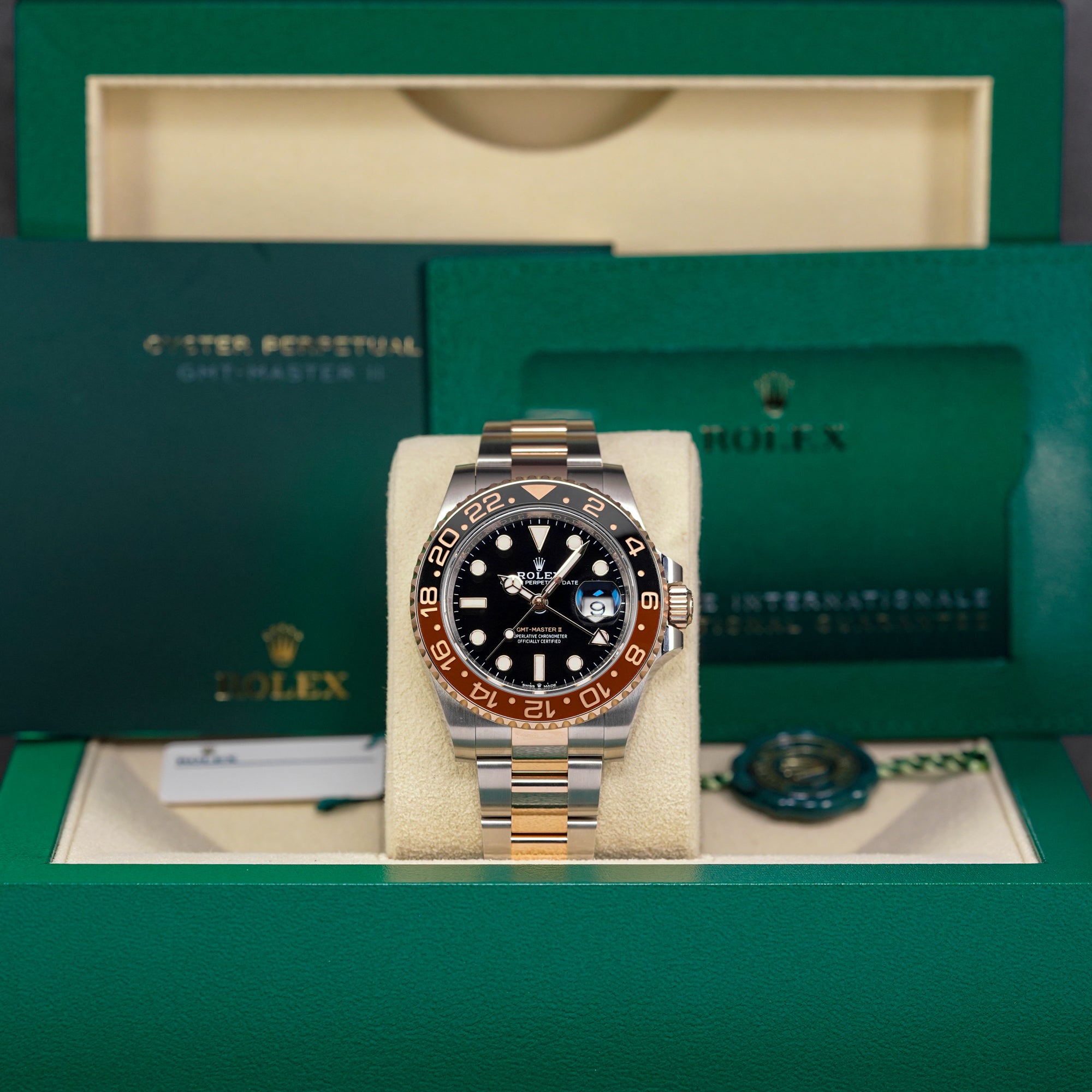 GMT MASTER-II ROOTBEER TWOTONE ROSEGOLD (2023)