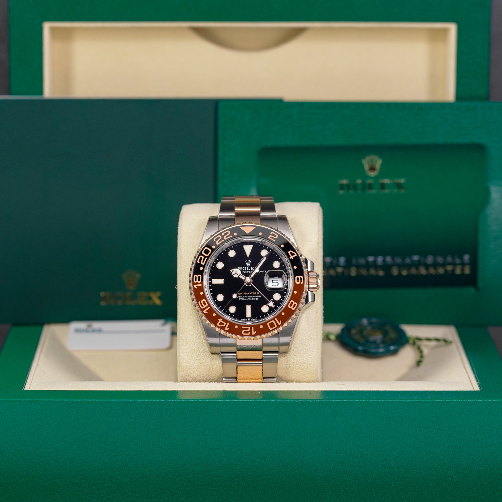 GMT MASTER-II ROOTBEER TWOTONE ROSEGOLD (2024)