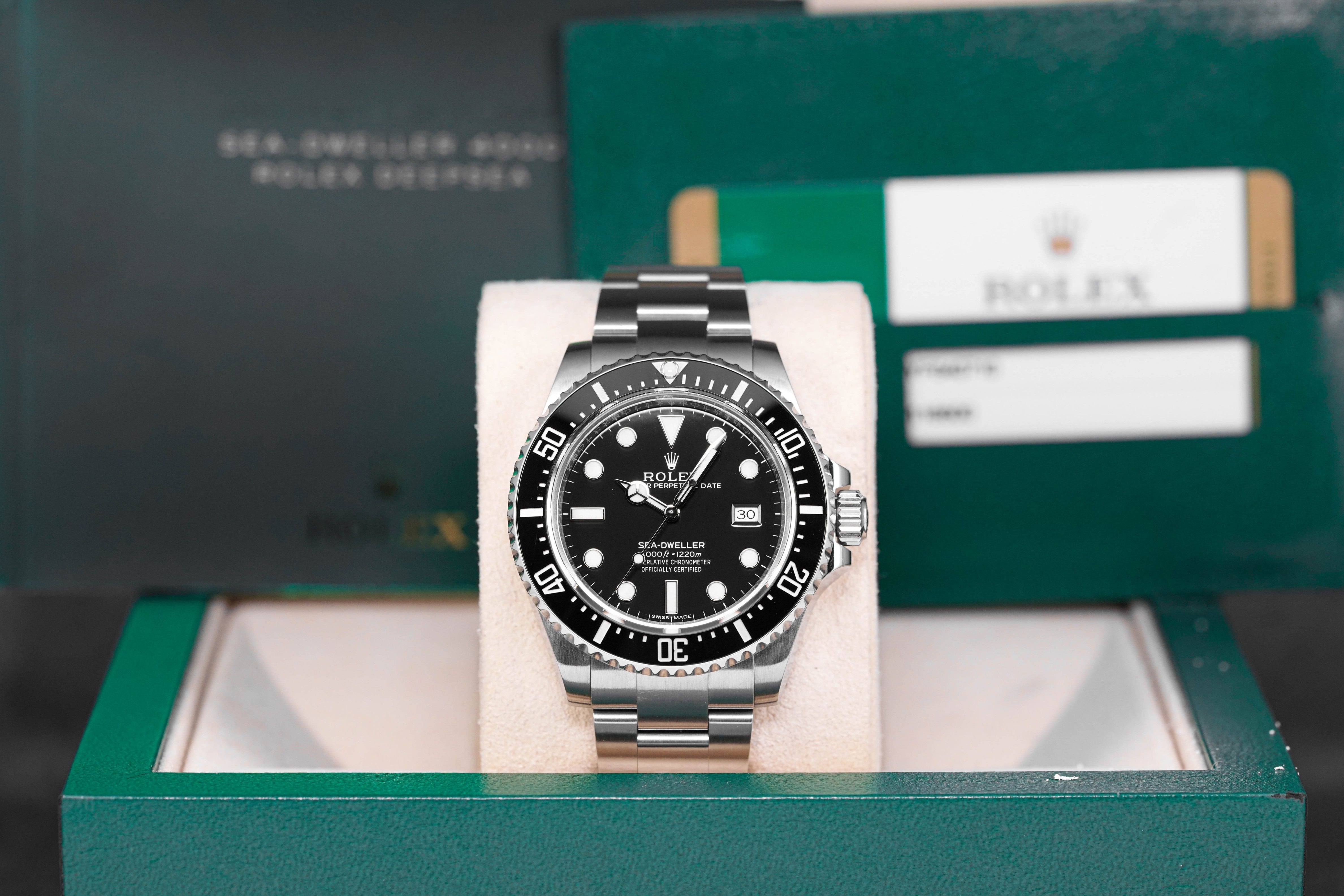 harga rolex sea dweller 4000 black indonesia