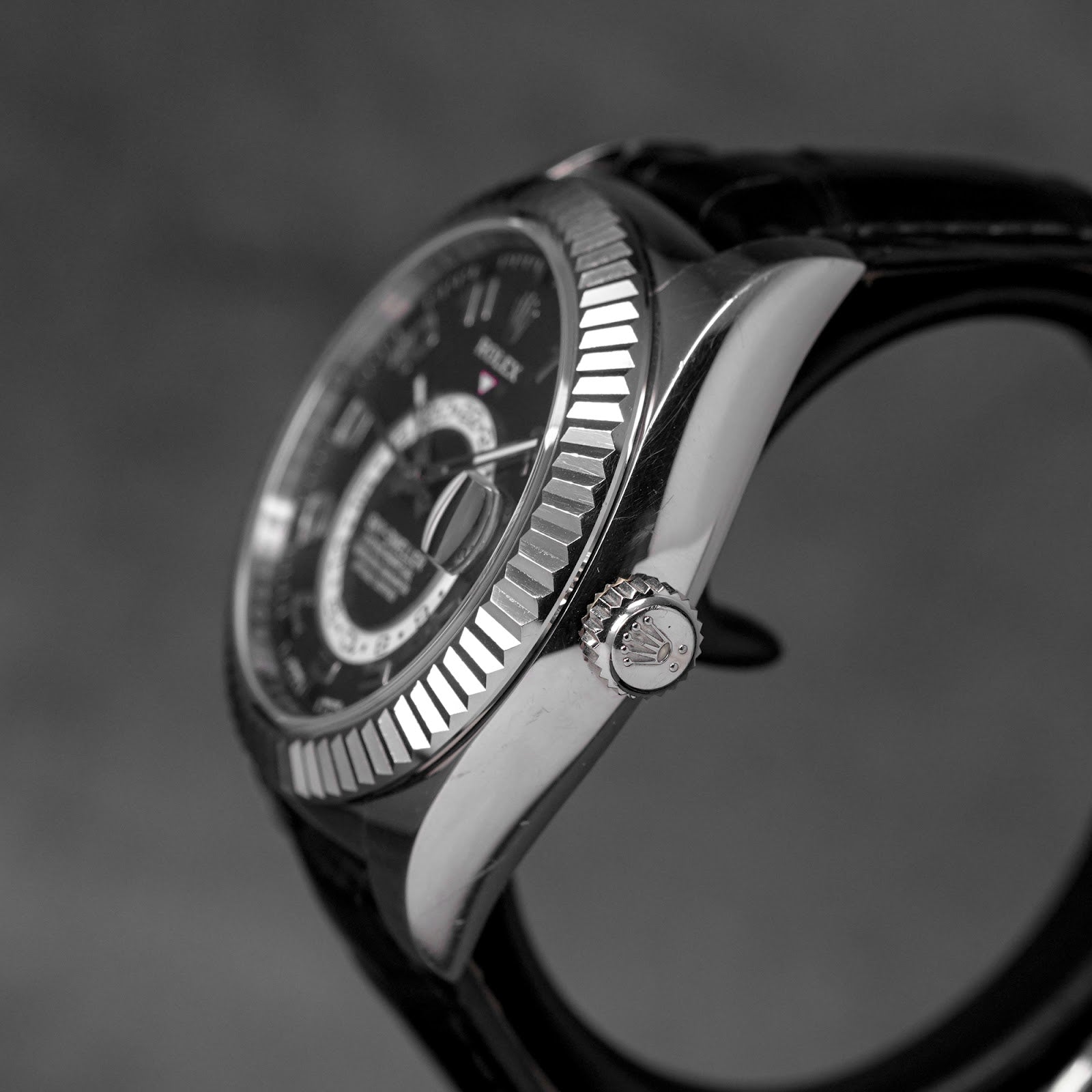 SKY-DWELLER WHITEGOLD BLACK ARABIC DIAL (2016)