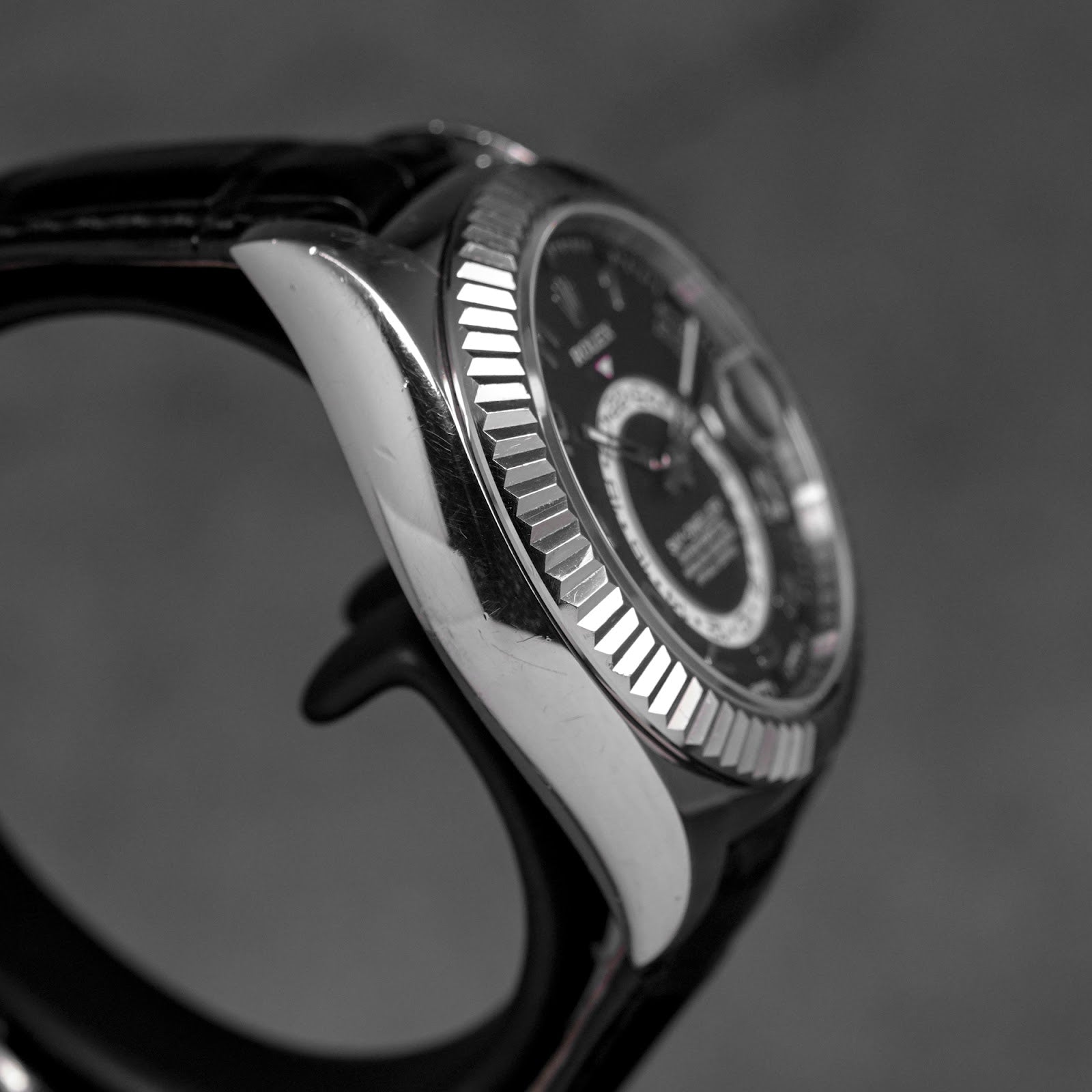 SKY-DWELLER WHITEGOLD BLACK ARABIC DIAL (2016)