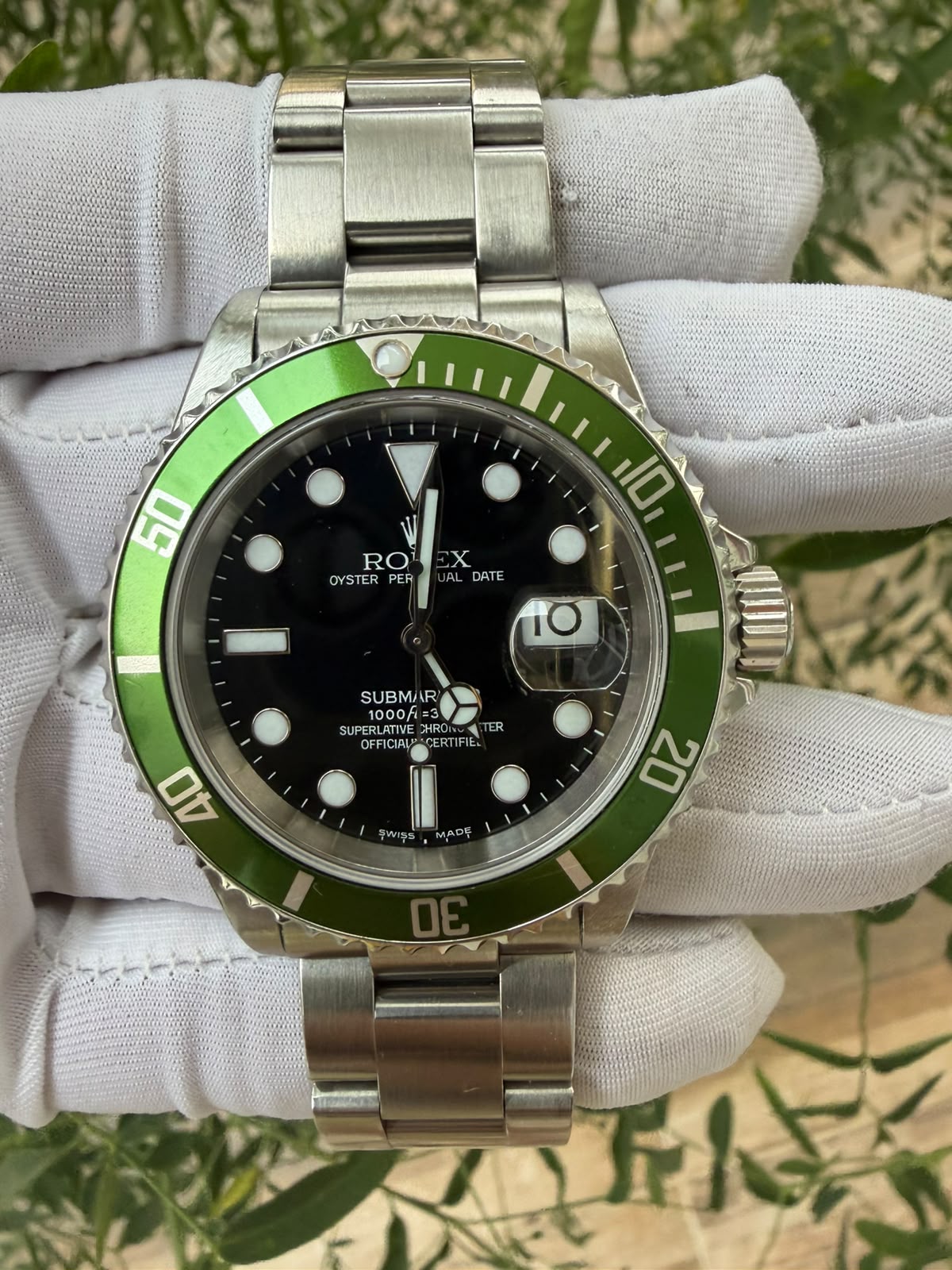 SUBMARINER DATE 40MM 'KERMIT' (WATCH ONLY)