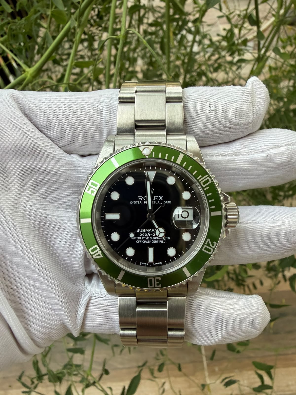 SUBMARINER DATE 40MM 'KERMIT' (WATCH ONLY)