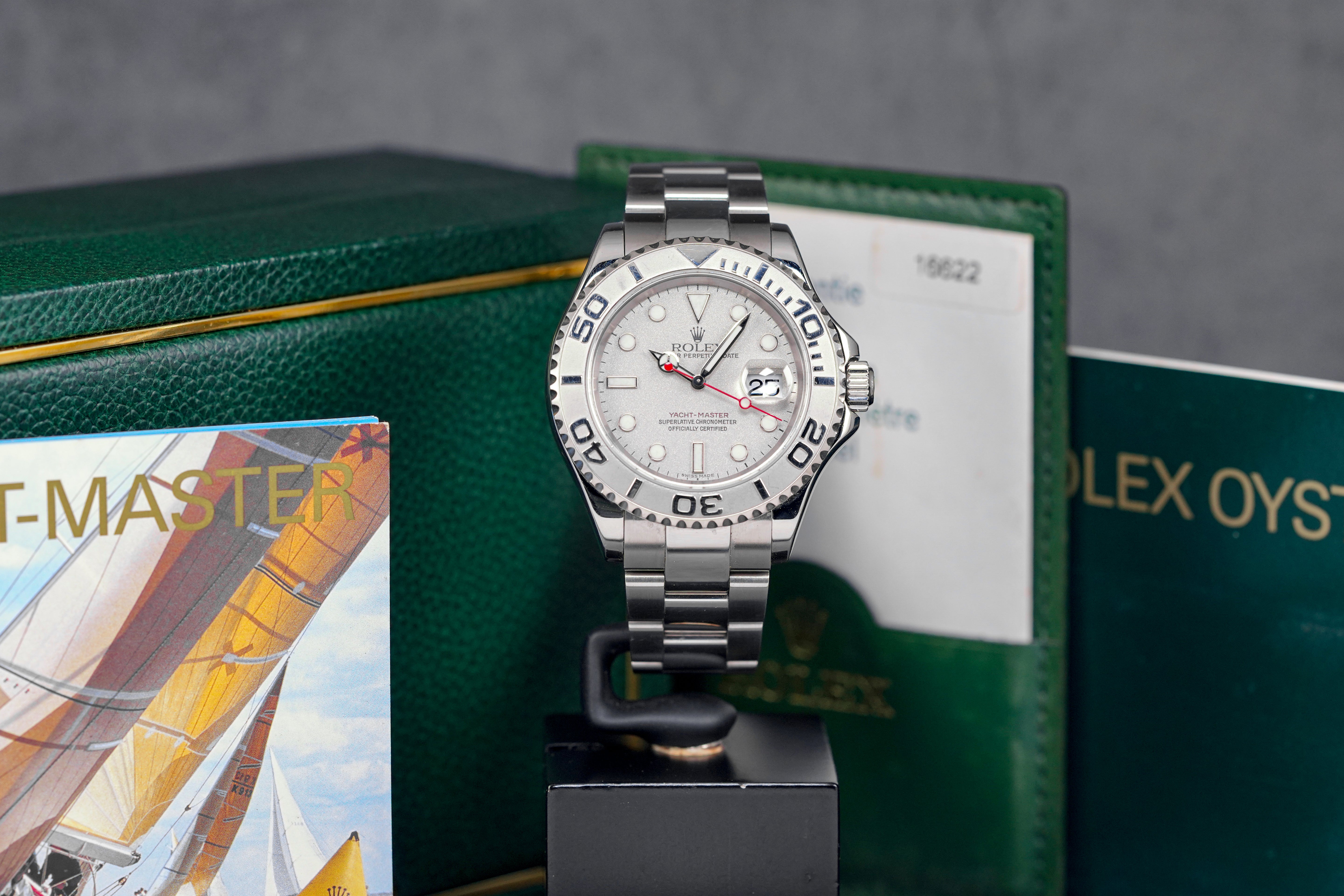 harga rolex yacht master 16622 silver platinum indonesia