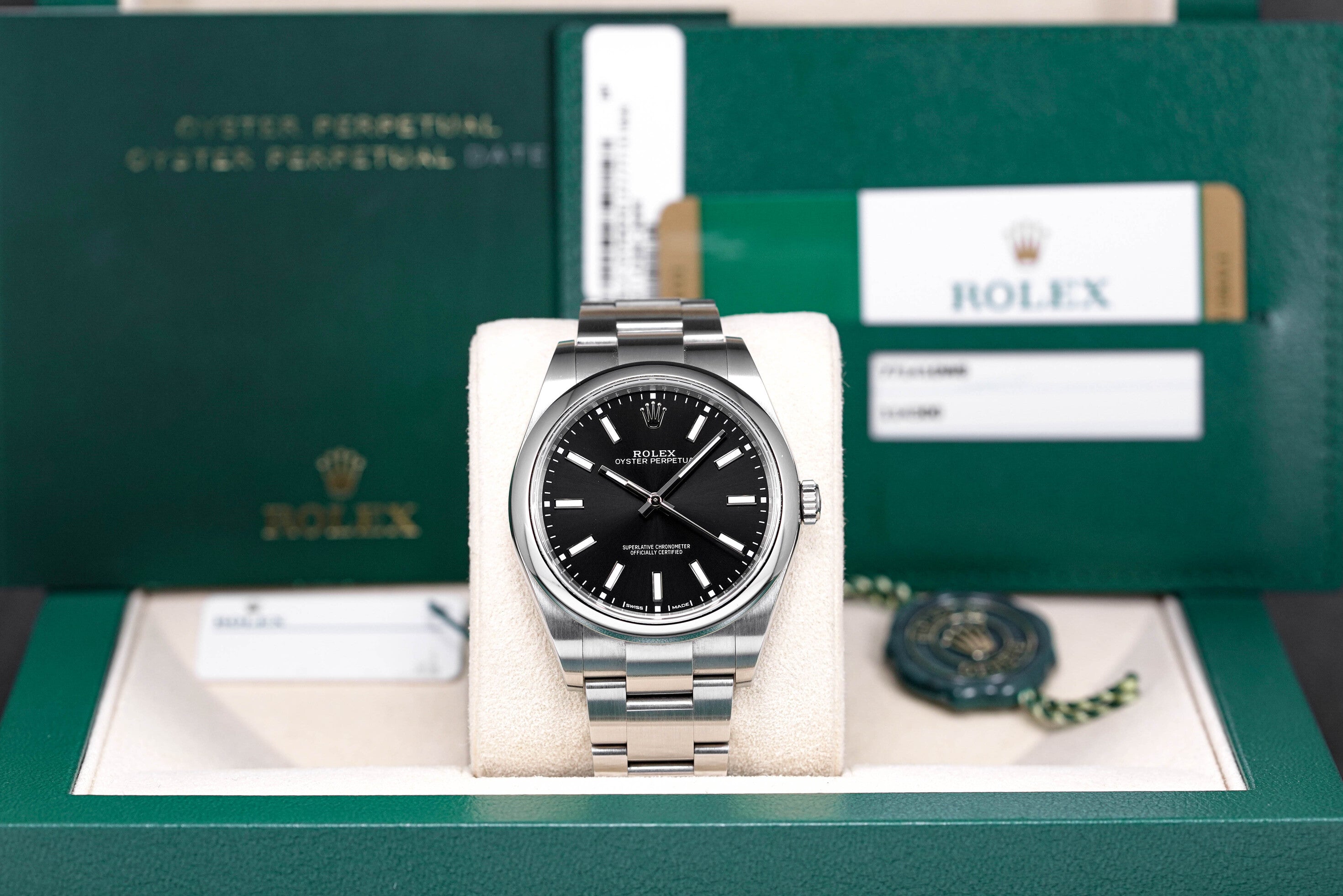 Oyster Perpetual Black Indonesia