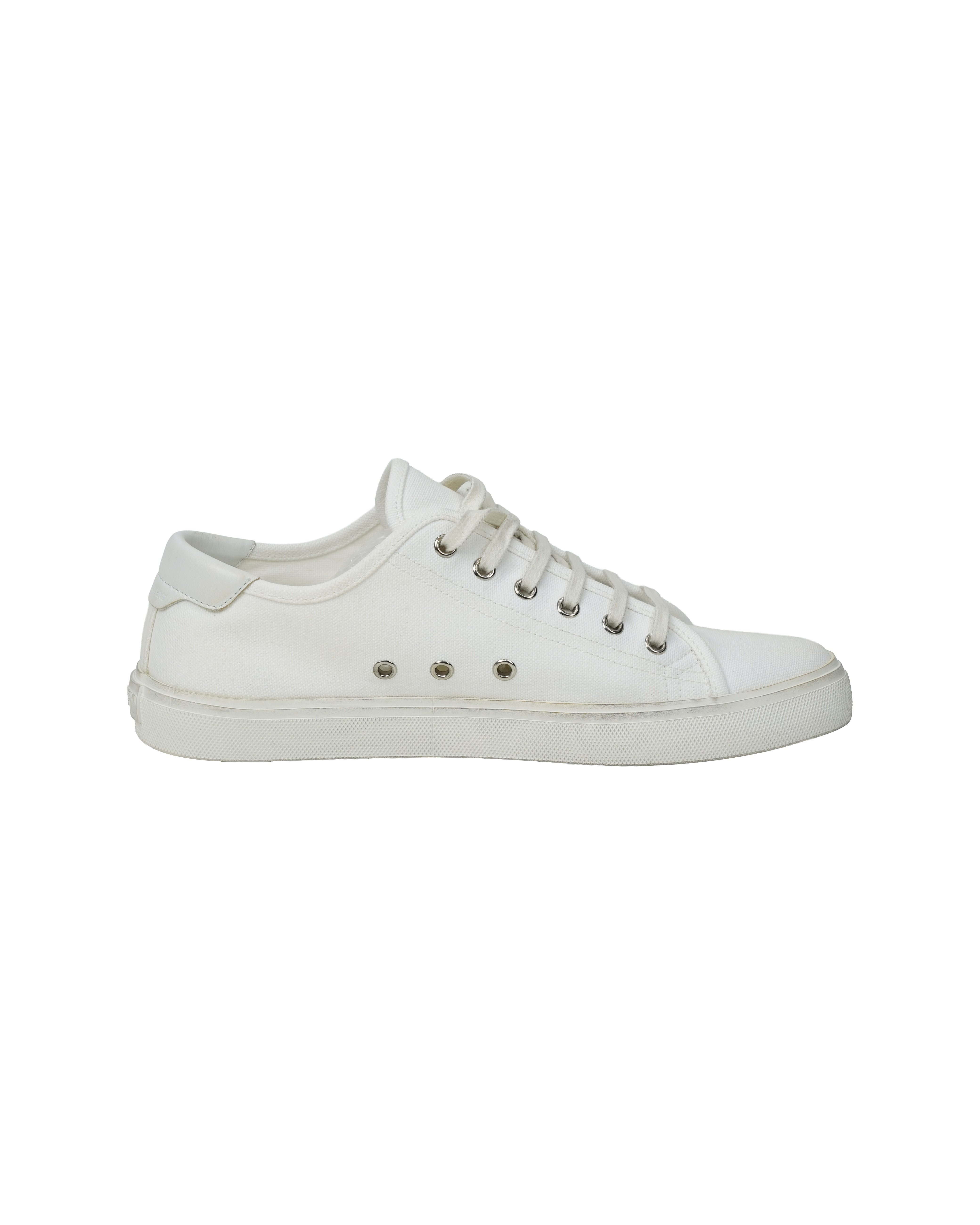 MALIBU OPTIC WHITE CANVAS SHOES