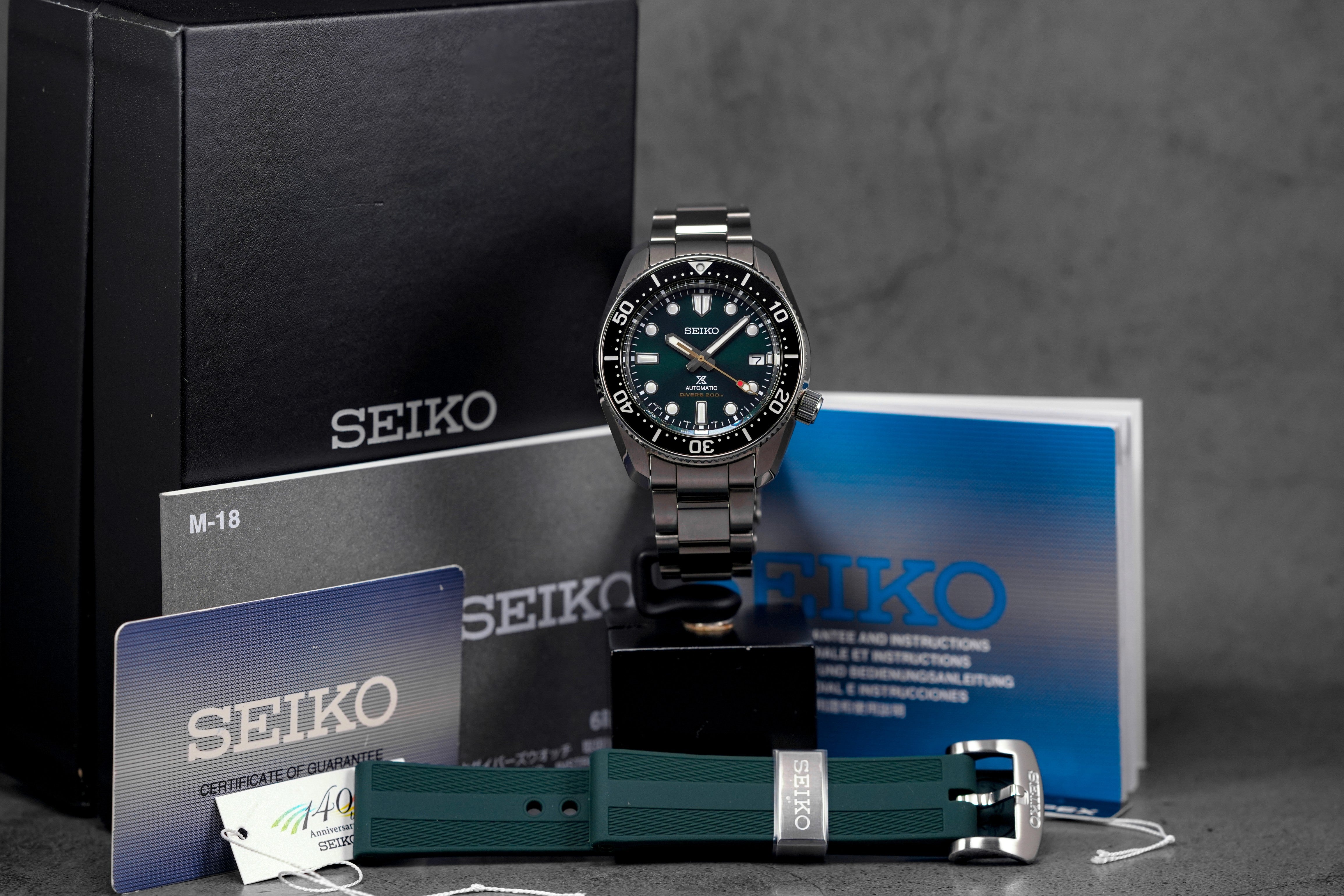 harga seiko prospex diver green 140th anniversary