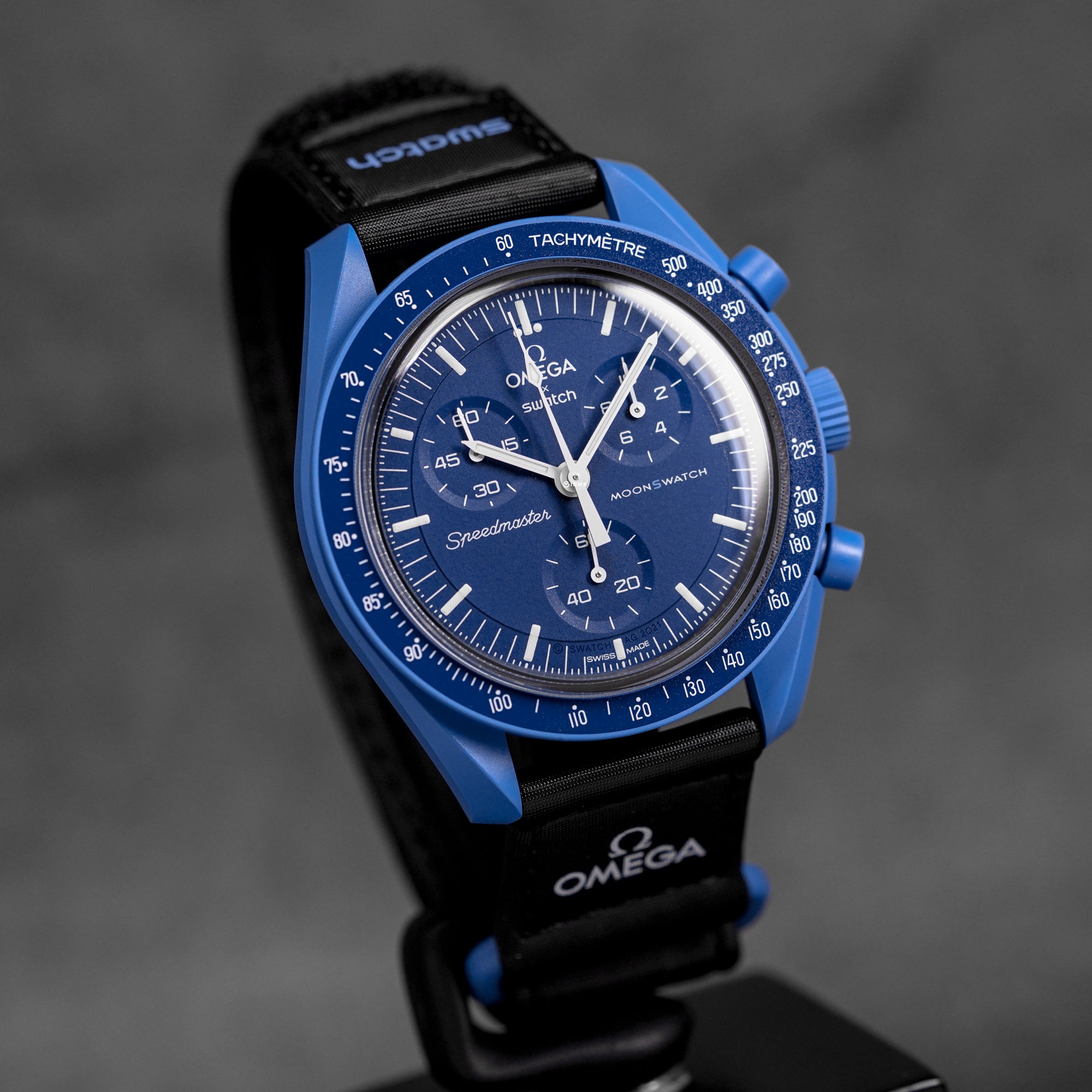 harga swatch x omega moonswatch neptune